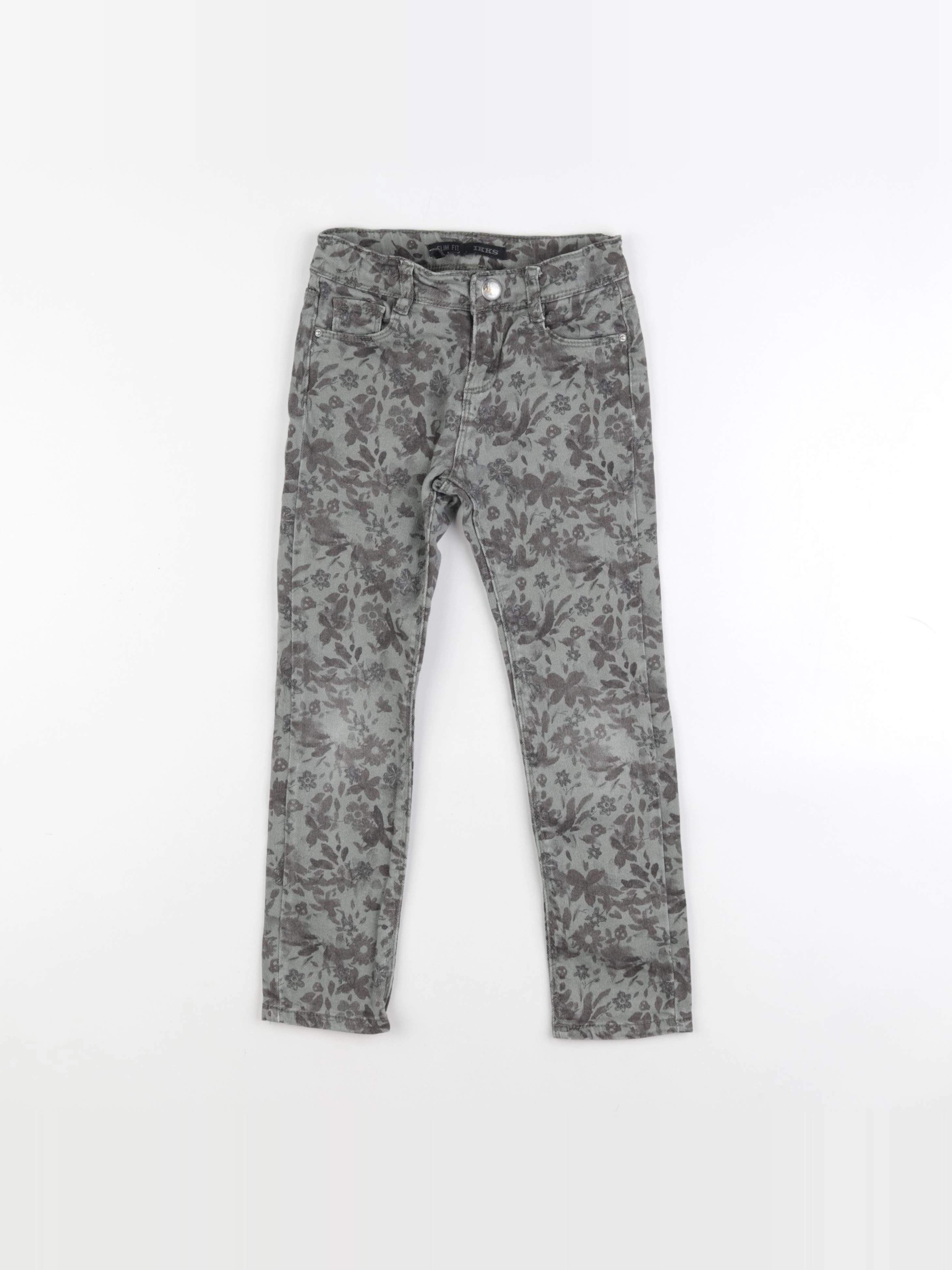 IKKS - jean vert - 6 ans
