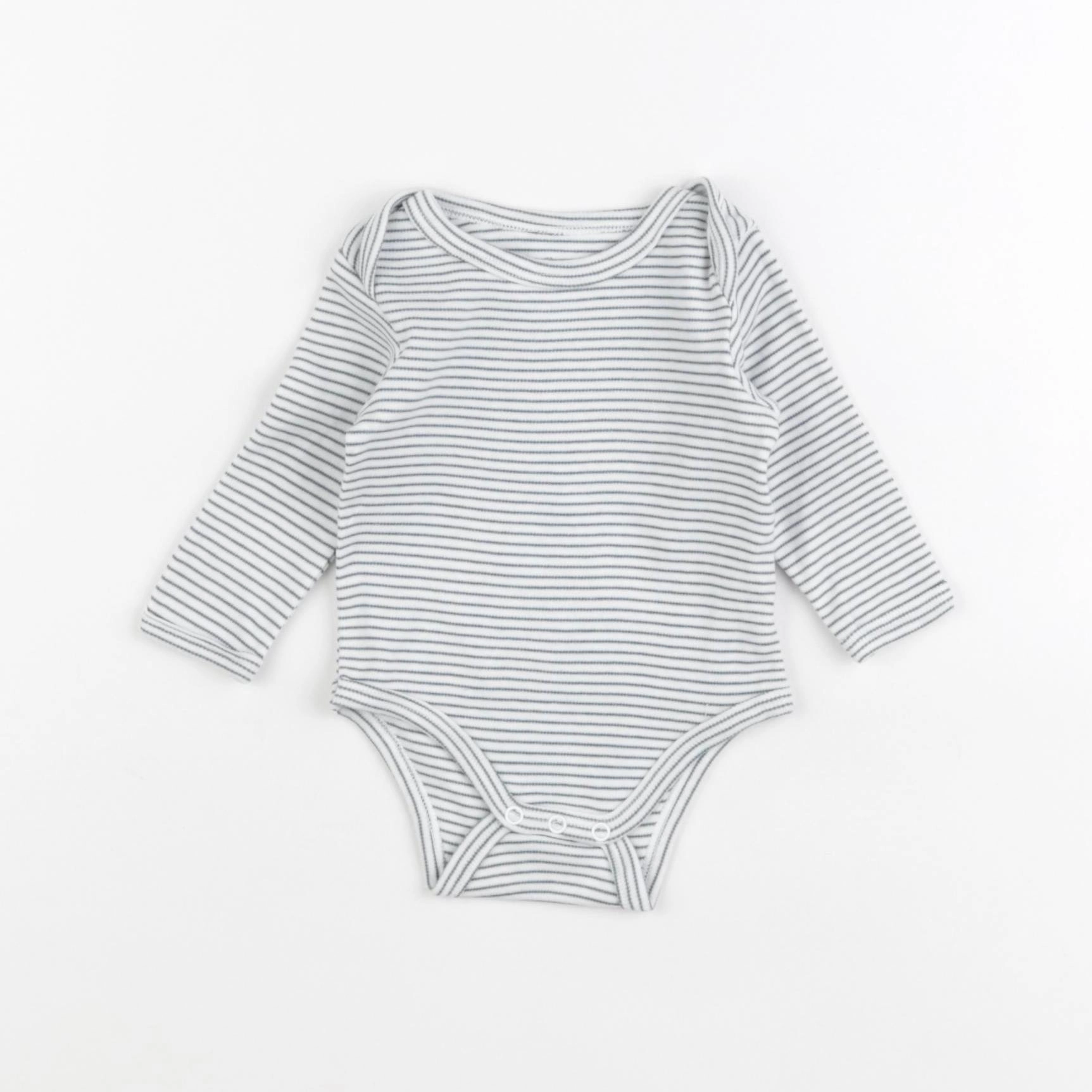 Vertbaudet - body bleu - 3 mois