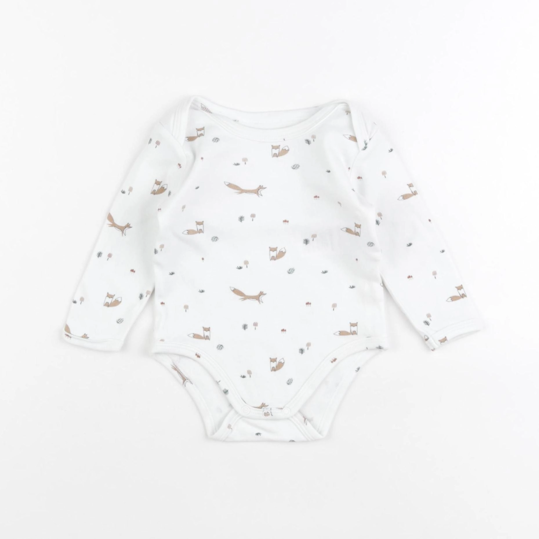 Vertbaudet - body blanc - 6 mois