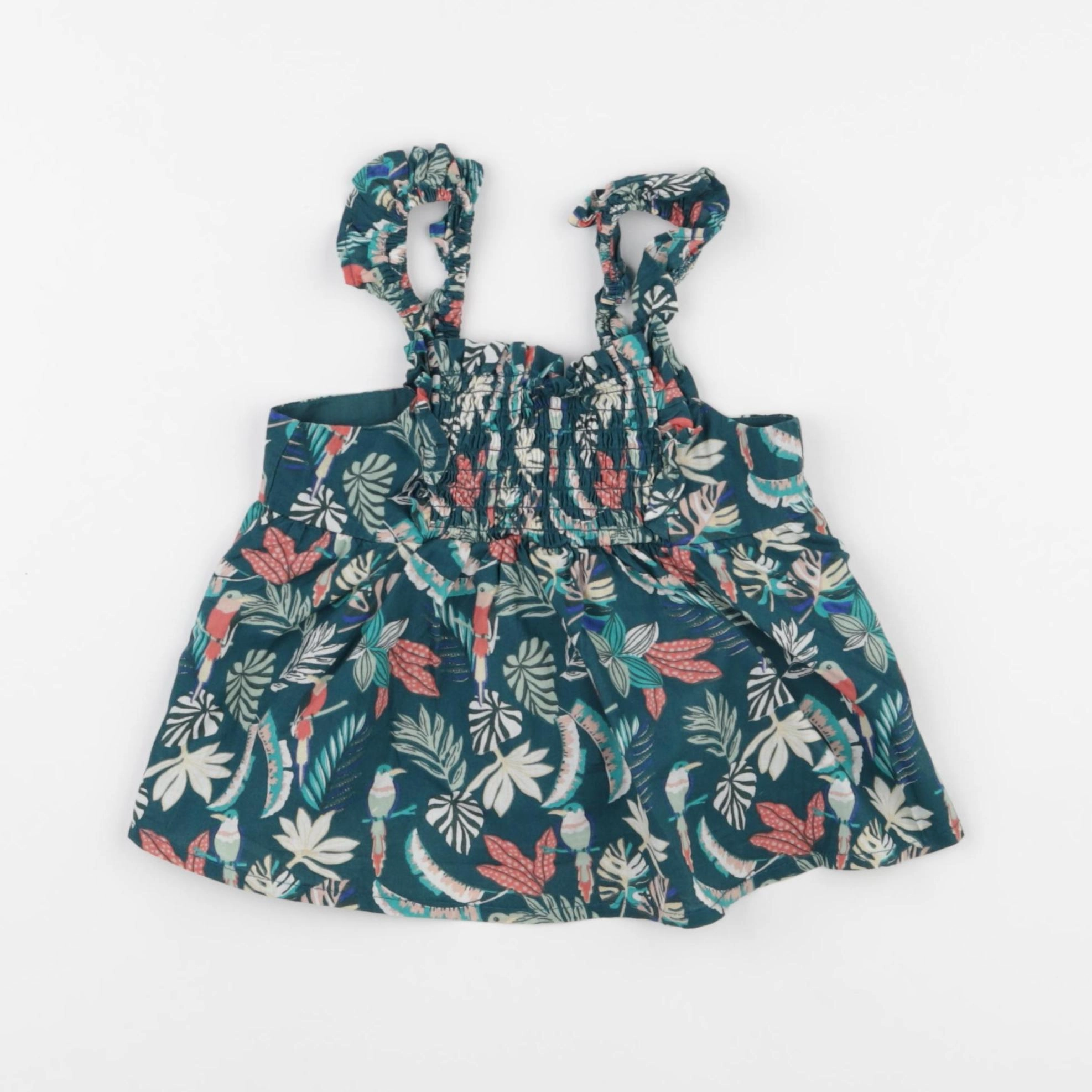 Vertbaudet - blouse multicolore - 2 ans