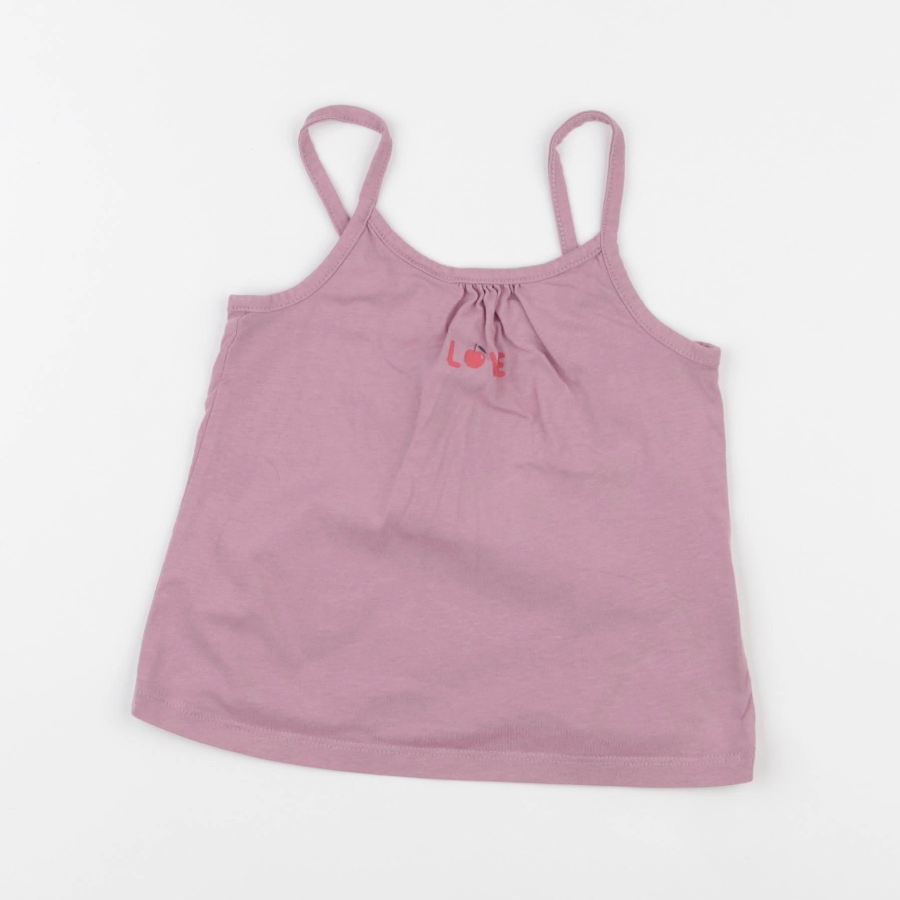 Vertbaudet - débardeur violet - 2 ans