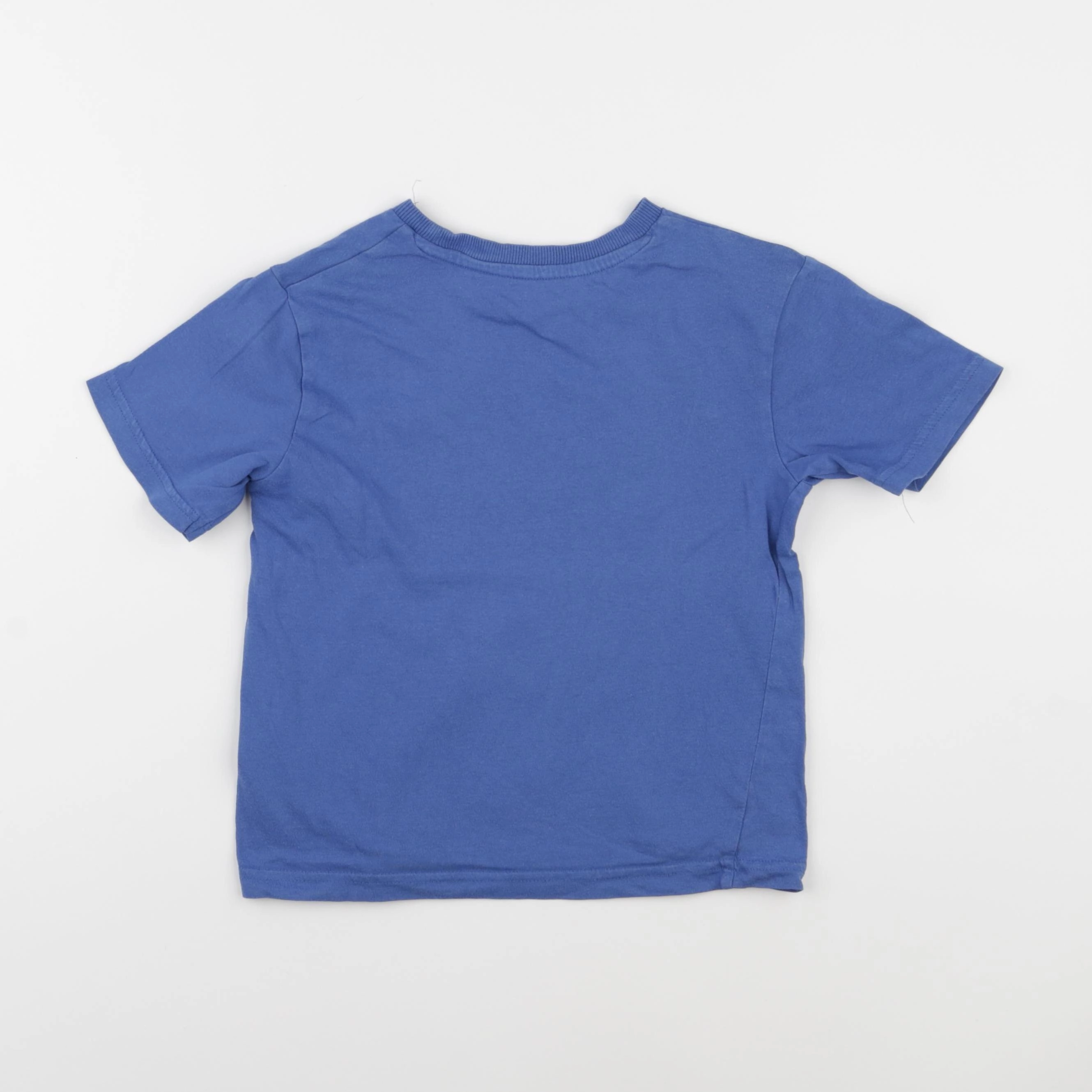 Vertbaudet - tee-shirt bleu - 6 ans