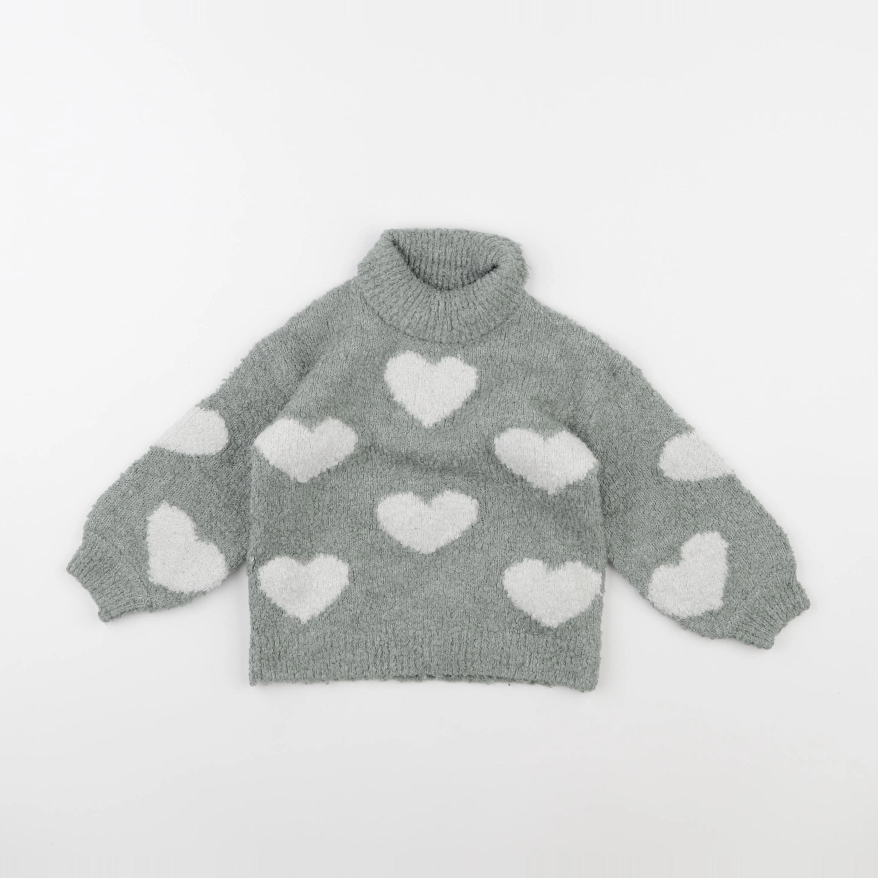 Vertbaudet - pull vert - 3 ans