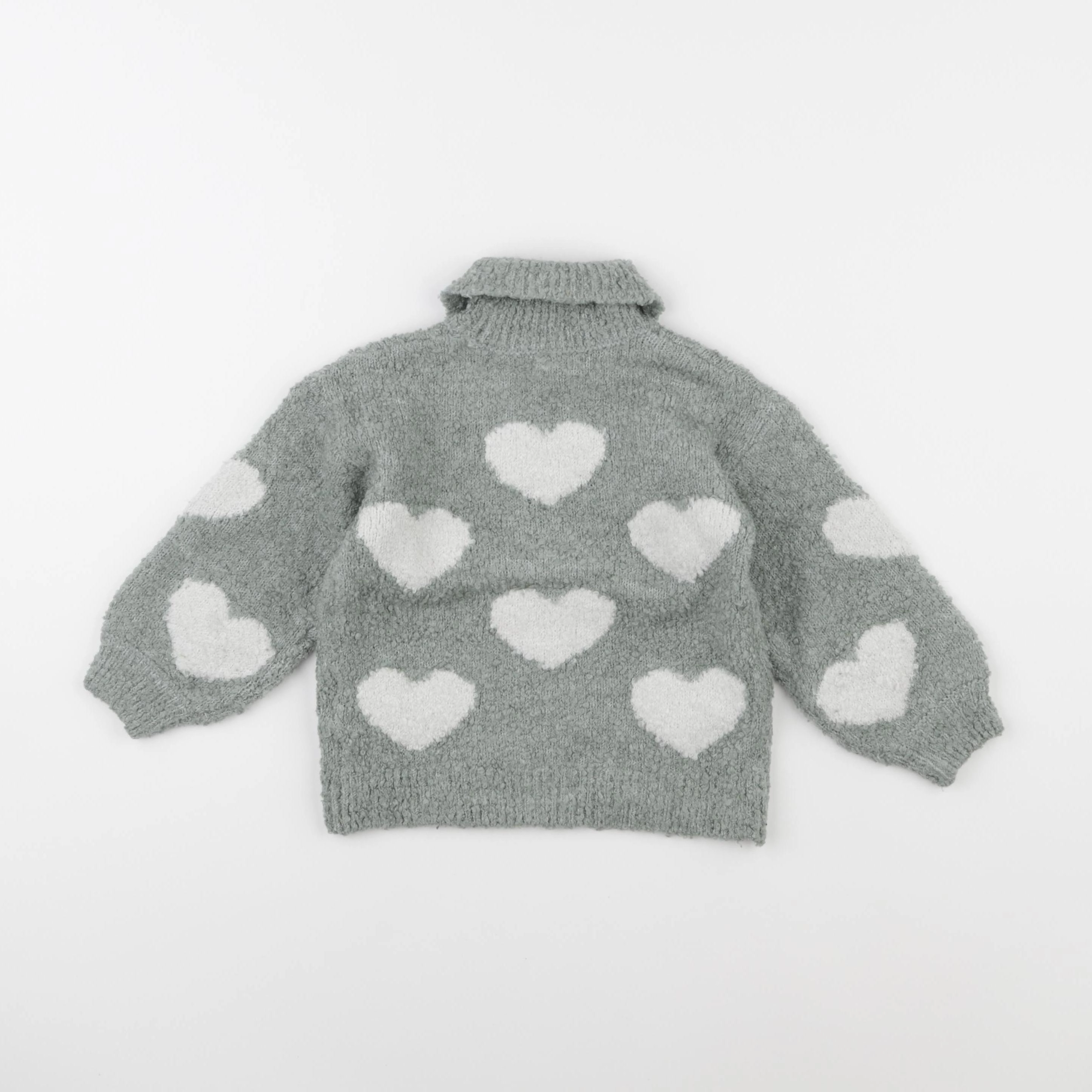 Vertbaudet - pull vert - 3 ans