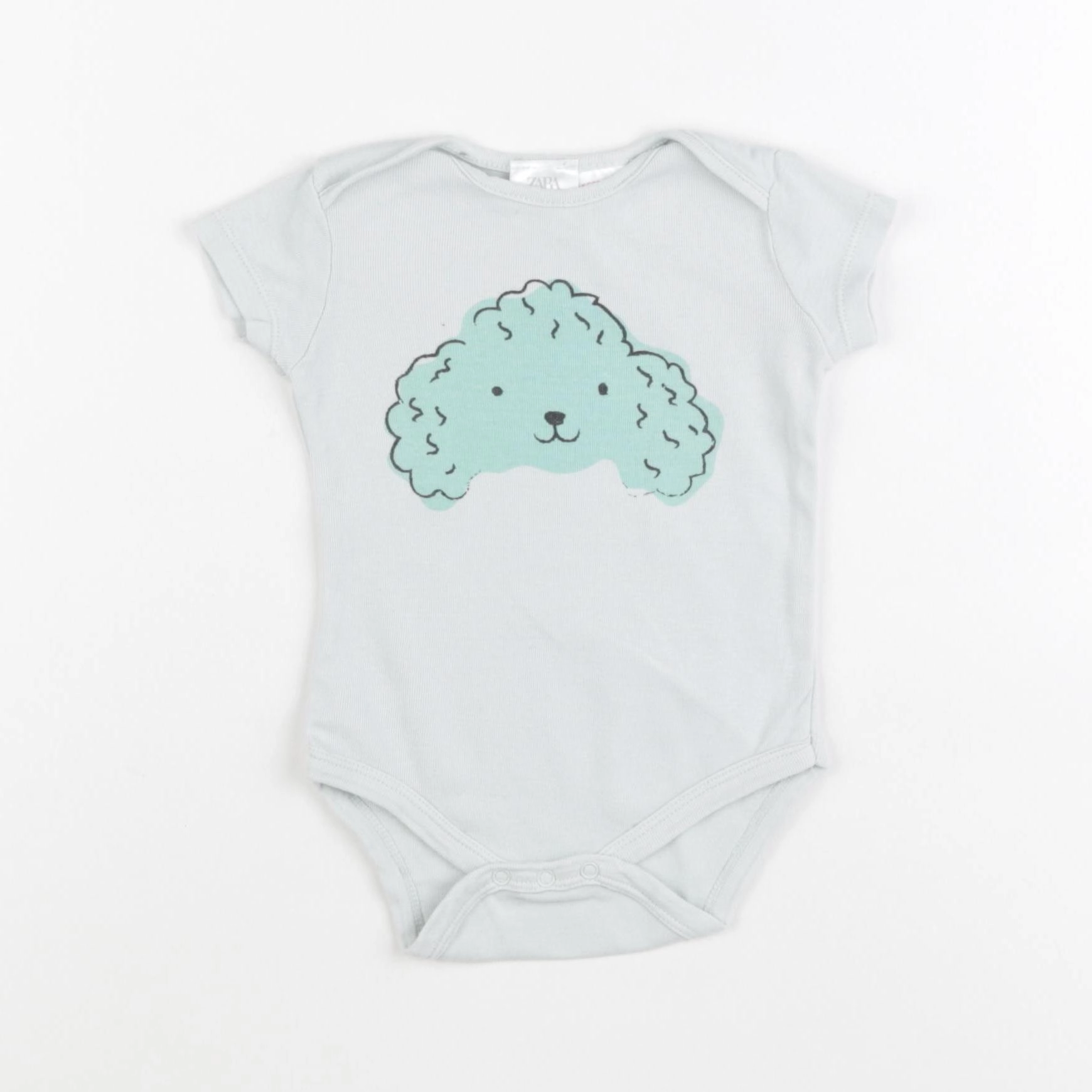 Zara - body bleu - 3/6 mois