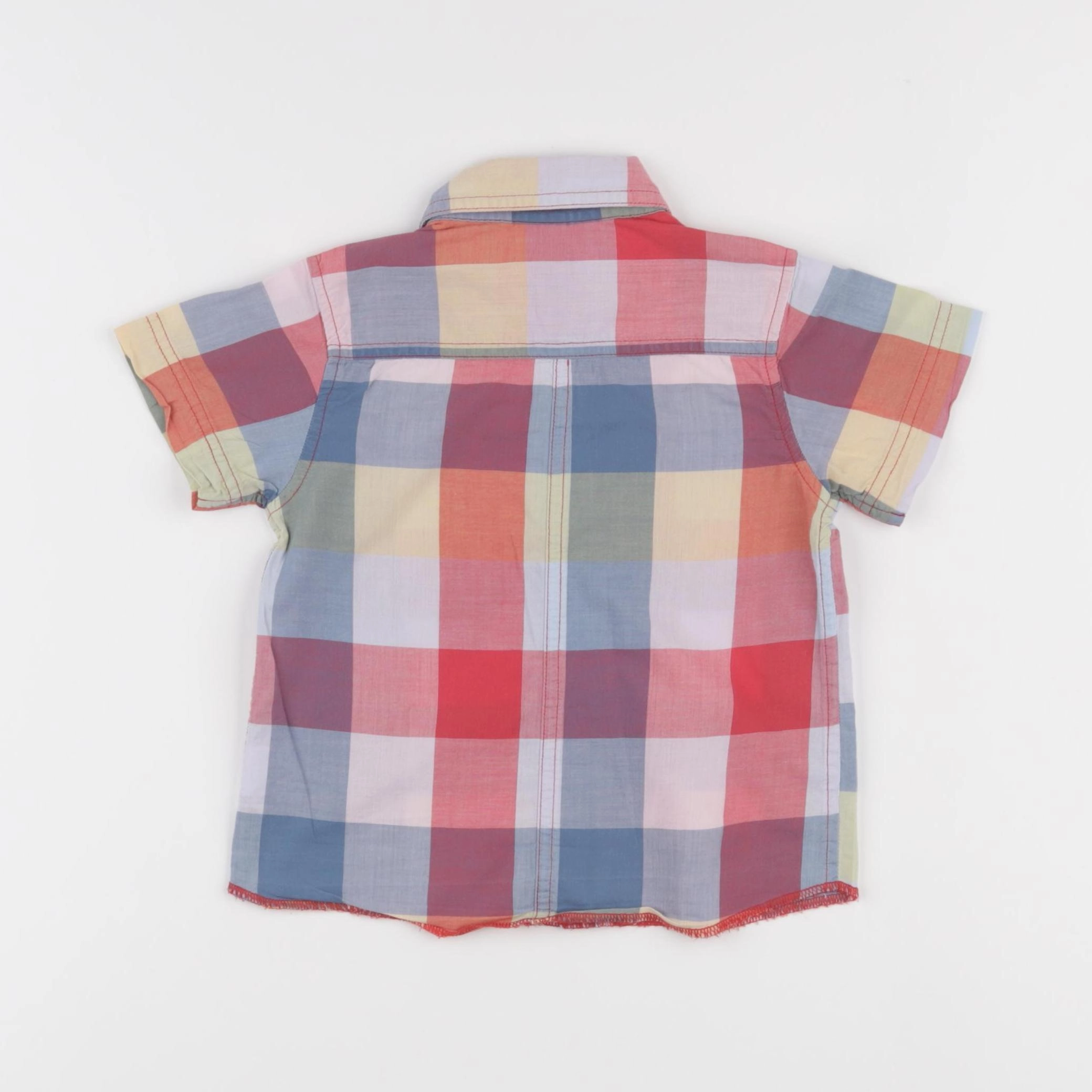 Petit Bateau - chemise multicolore - 18 mois