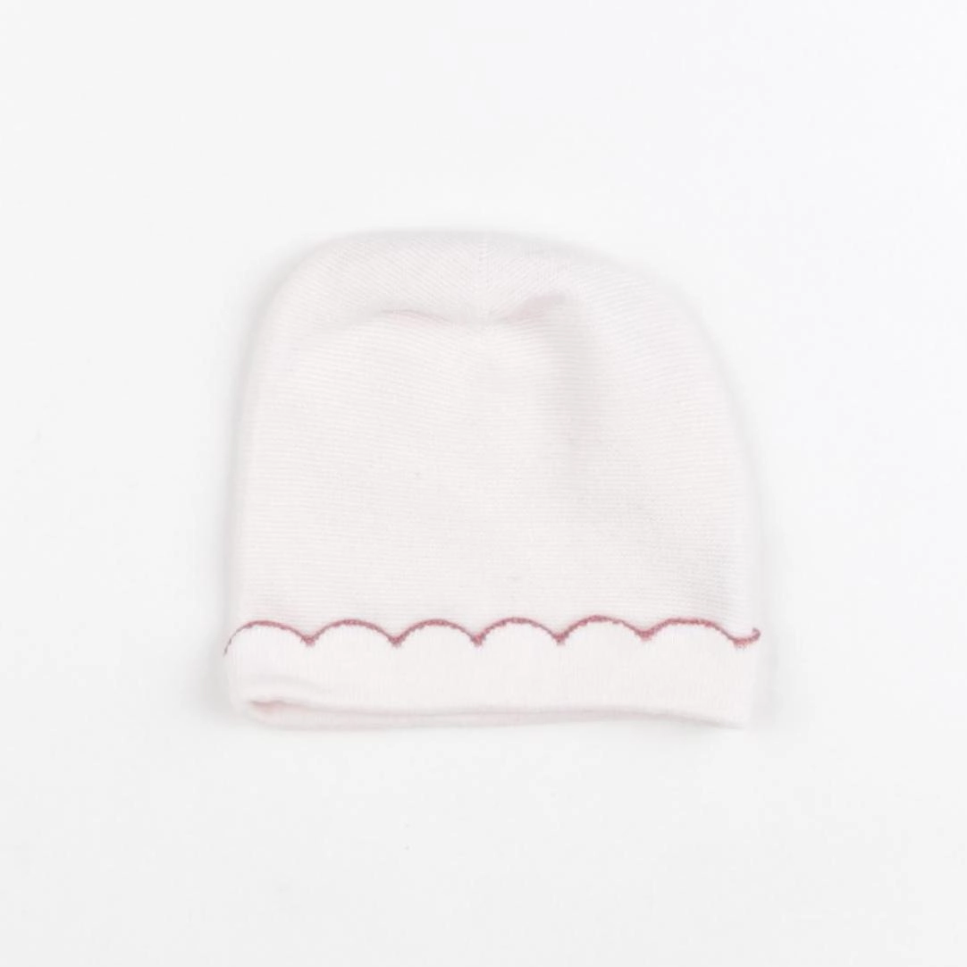 Jacadi - bonnet rose - 3/9 mois
