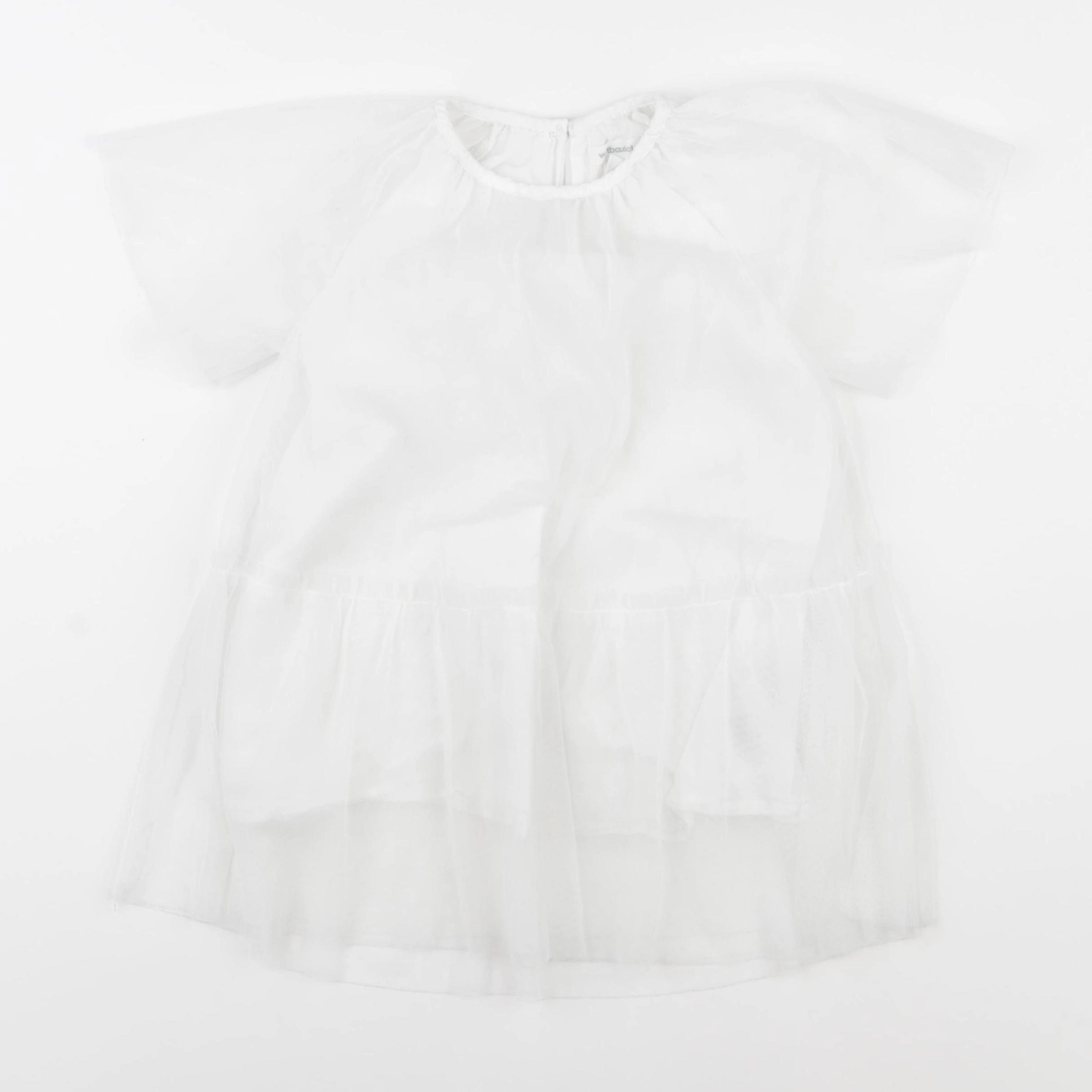 Vertbaudet - robe blanc - 3 ans