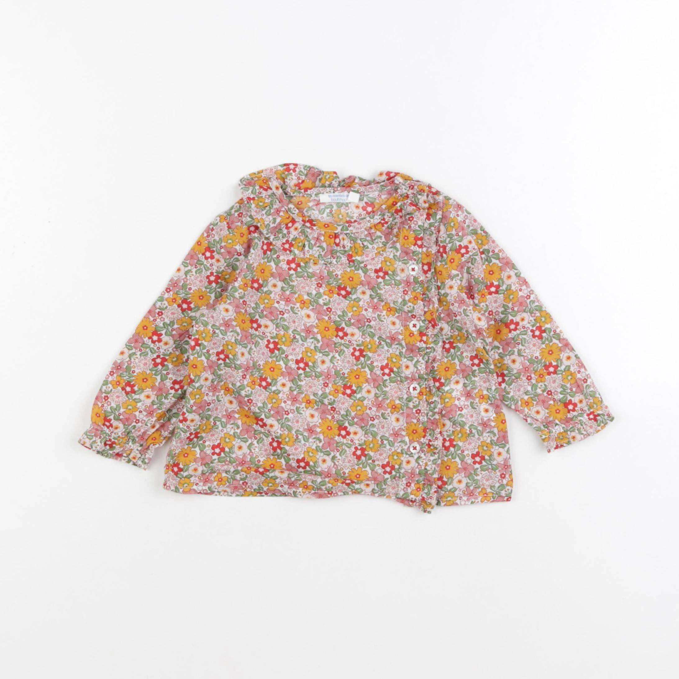 Boutchou - blouse multicolore - 6 mois