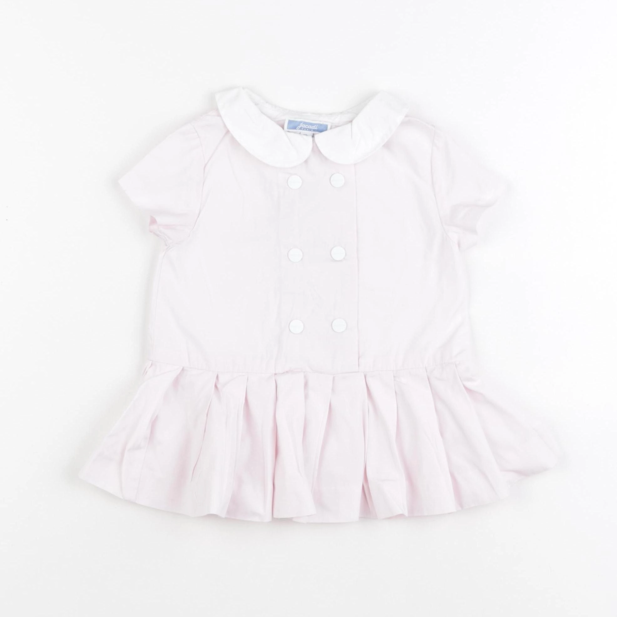Jacadi - robe rose - 12 mois