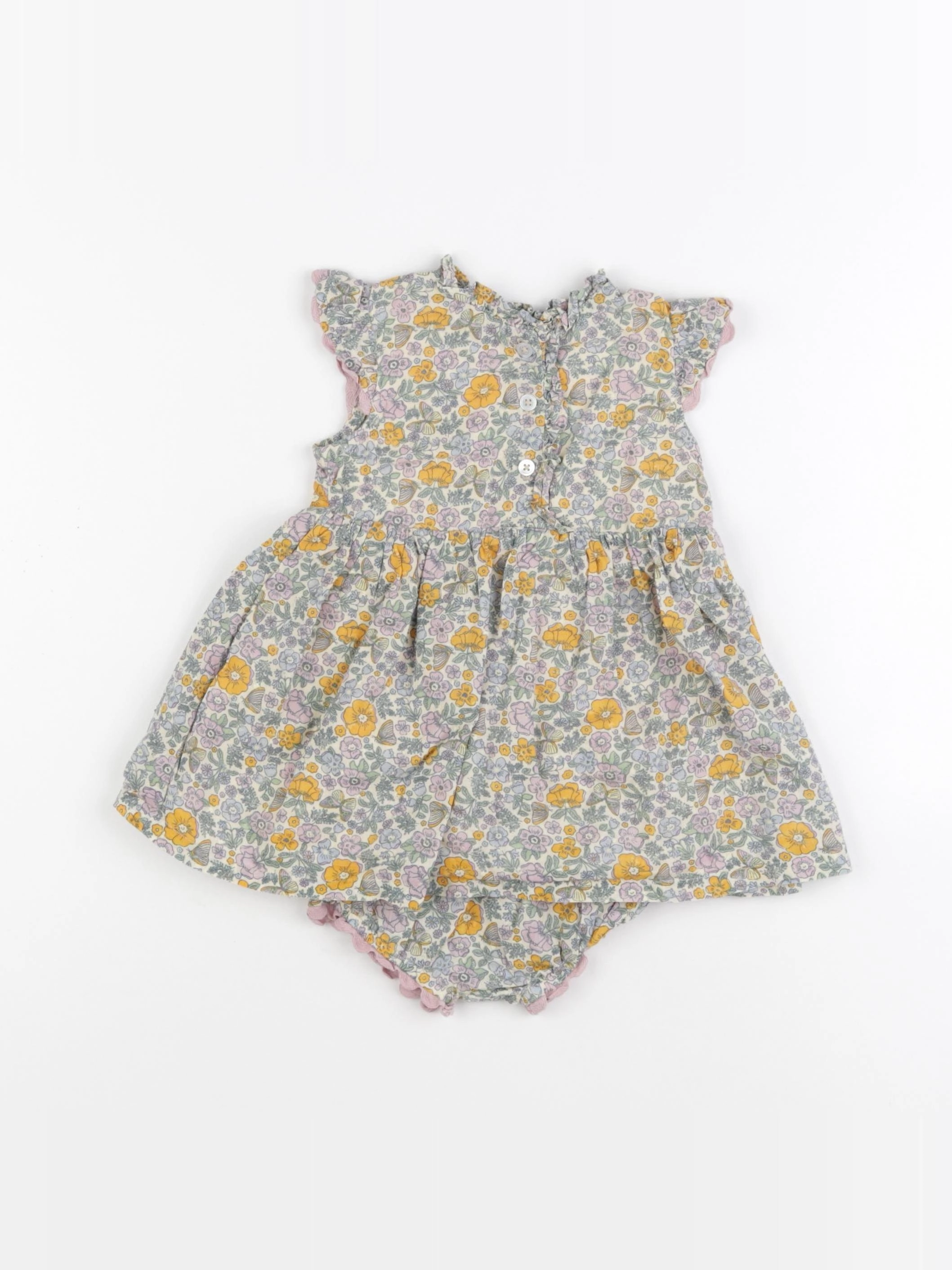 Boutchou - robe multicolore - 9 mois