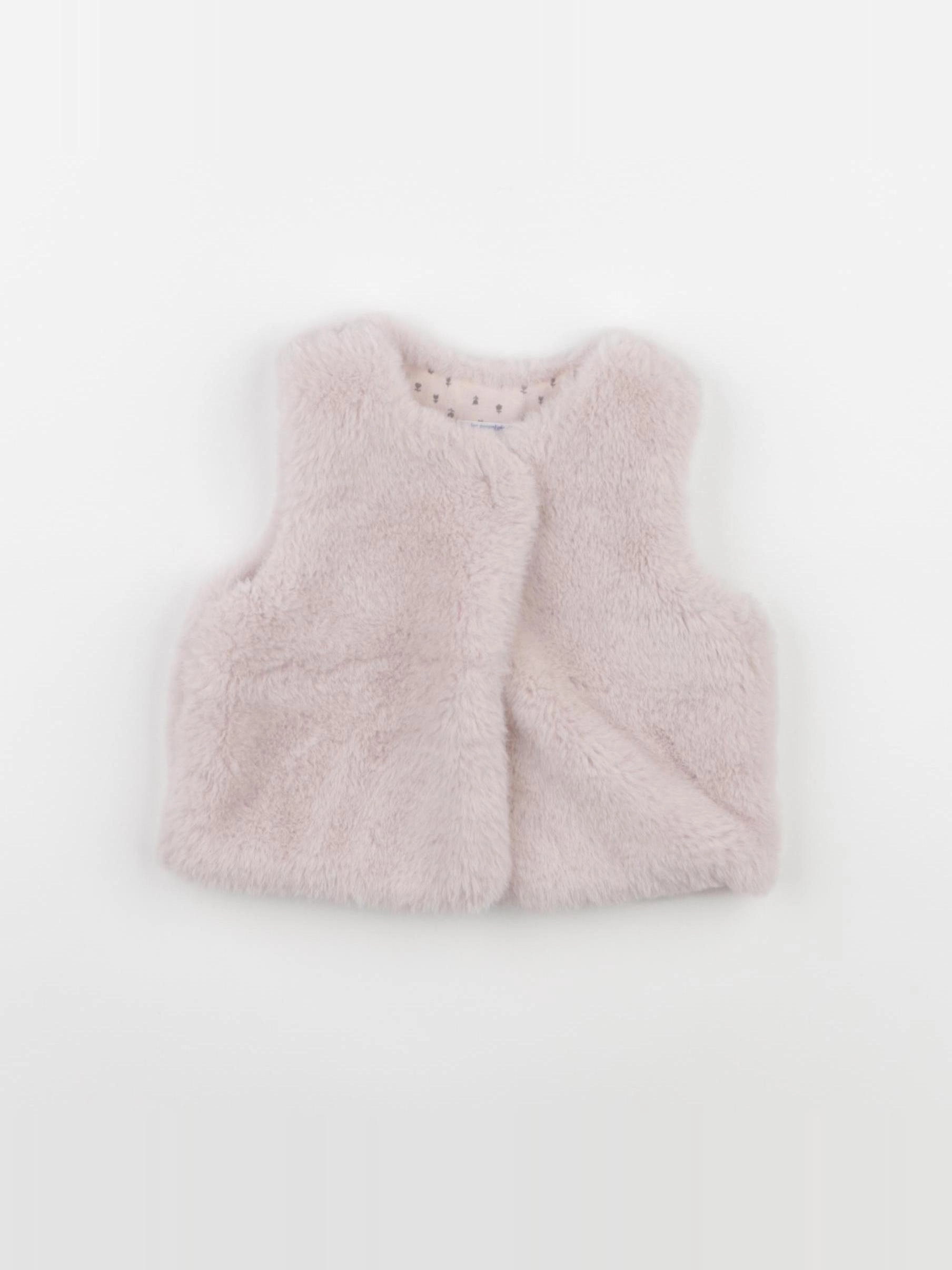Boutchou - gilet rose - 6 mois