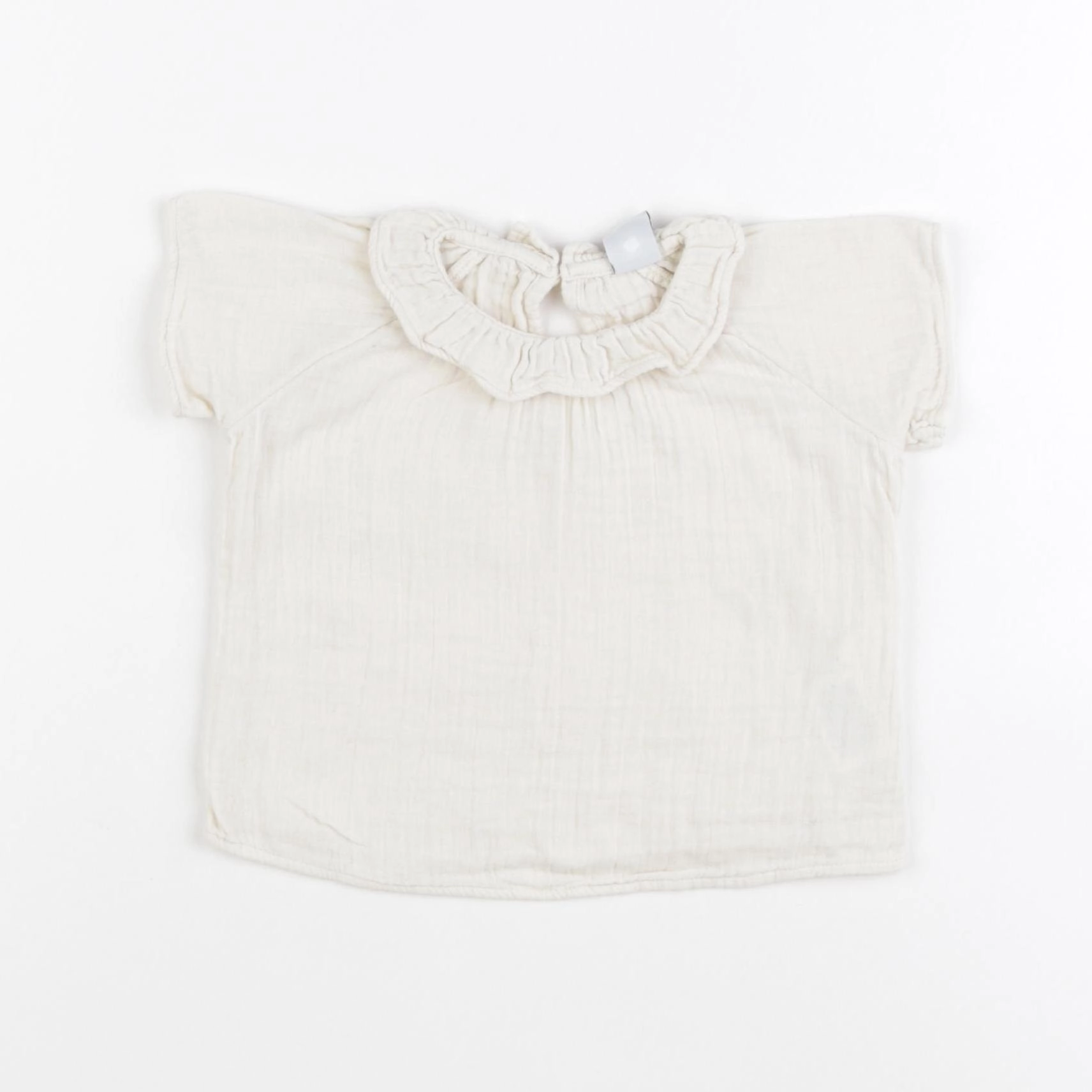 Petit Bateau - blouse beige - 6 mois