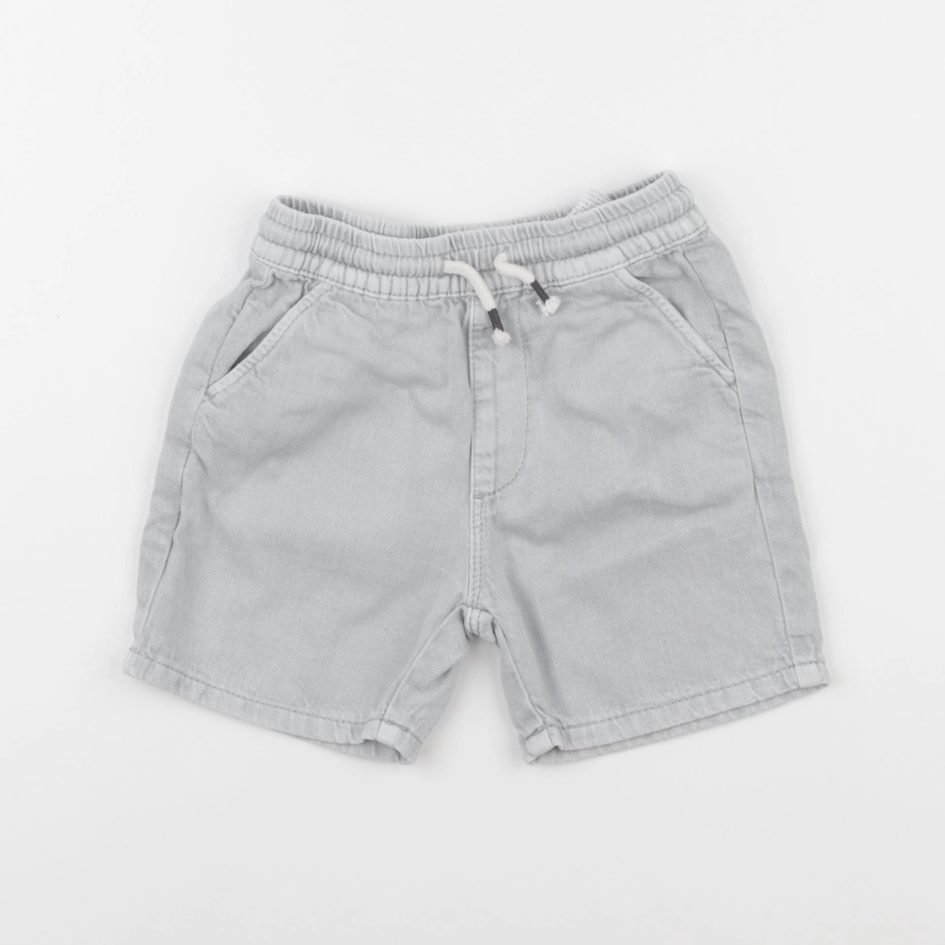 Zara - short bleu - 12/18 mois