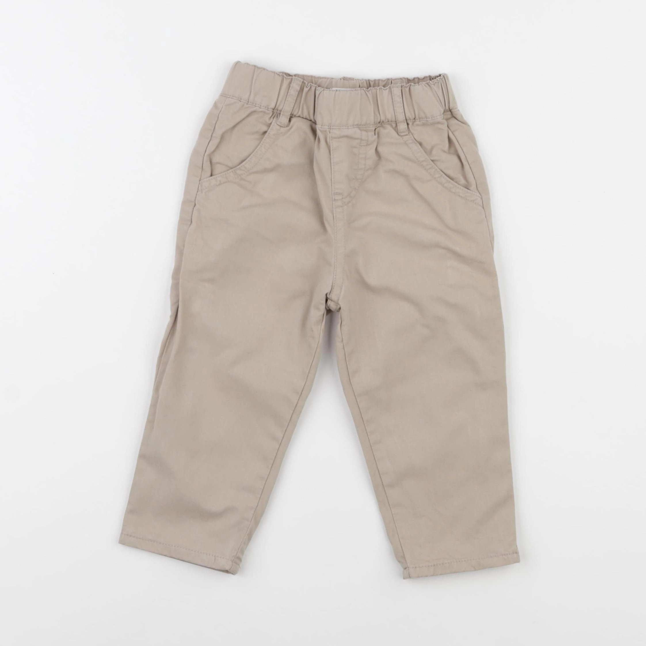 Boutchou - pantalon doublé beige - 12 mois