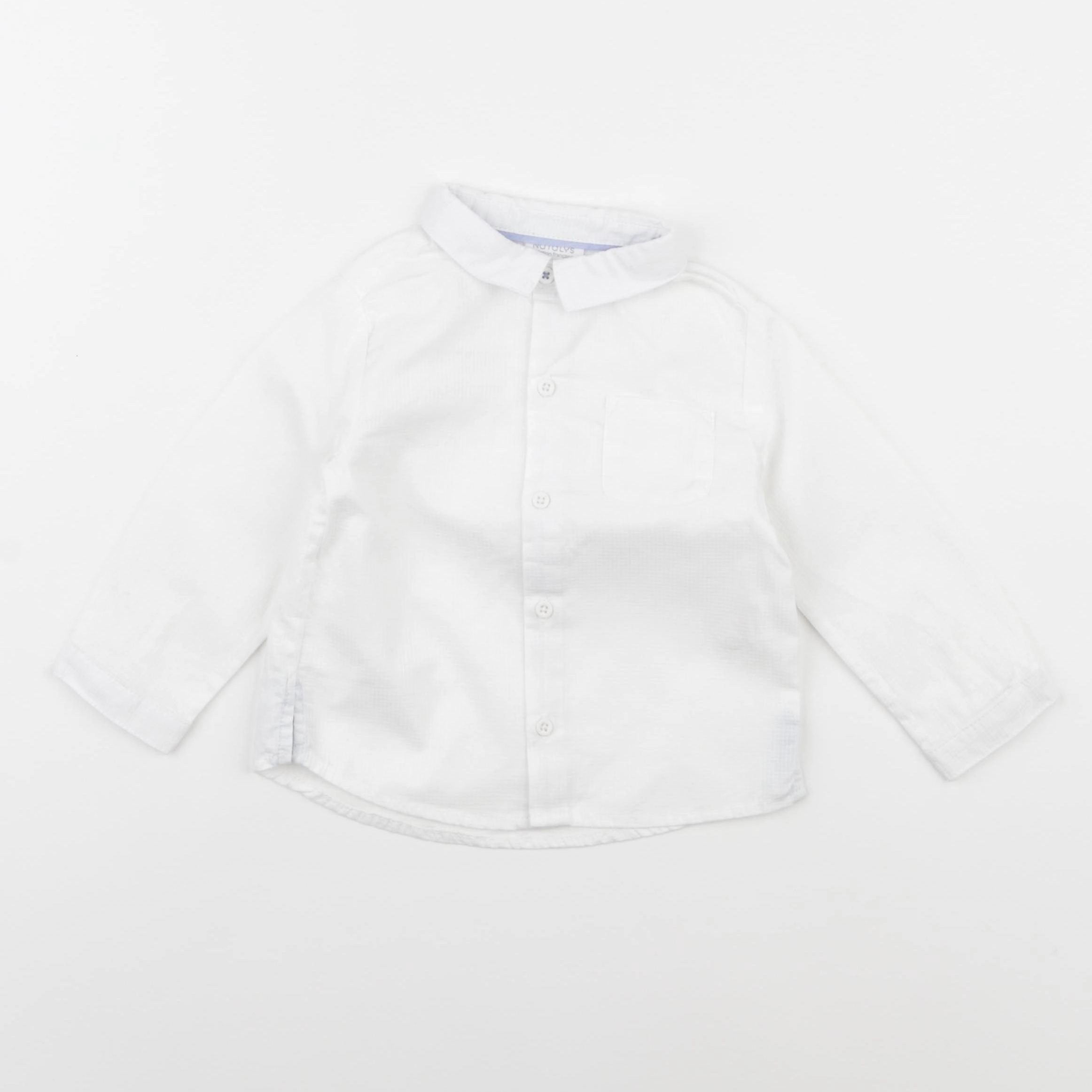 Natalys - chemise blanc - 12 mois