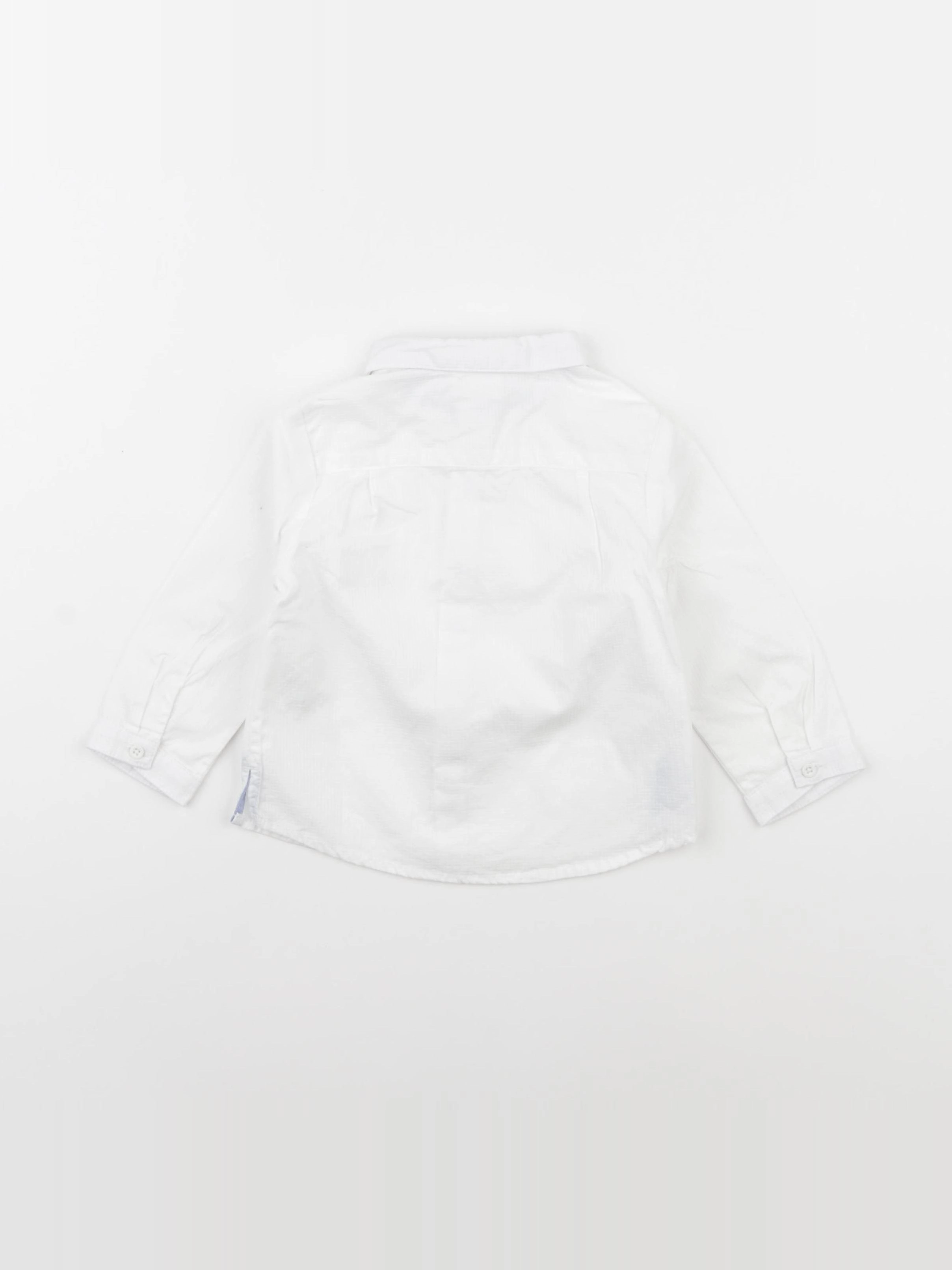 Natalys - chemise blanc - 12 mois