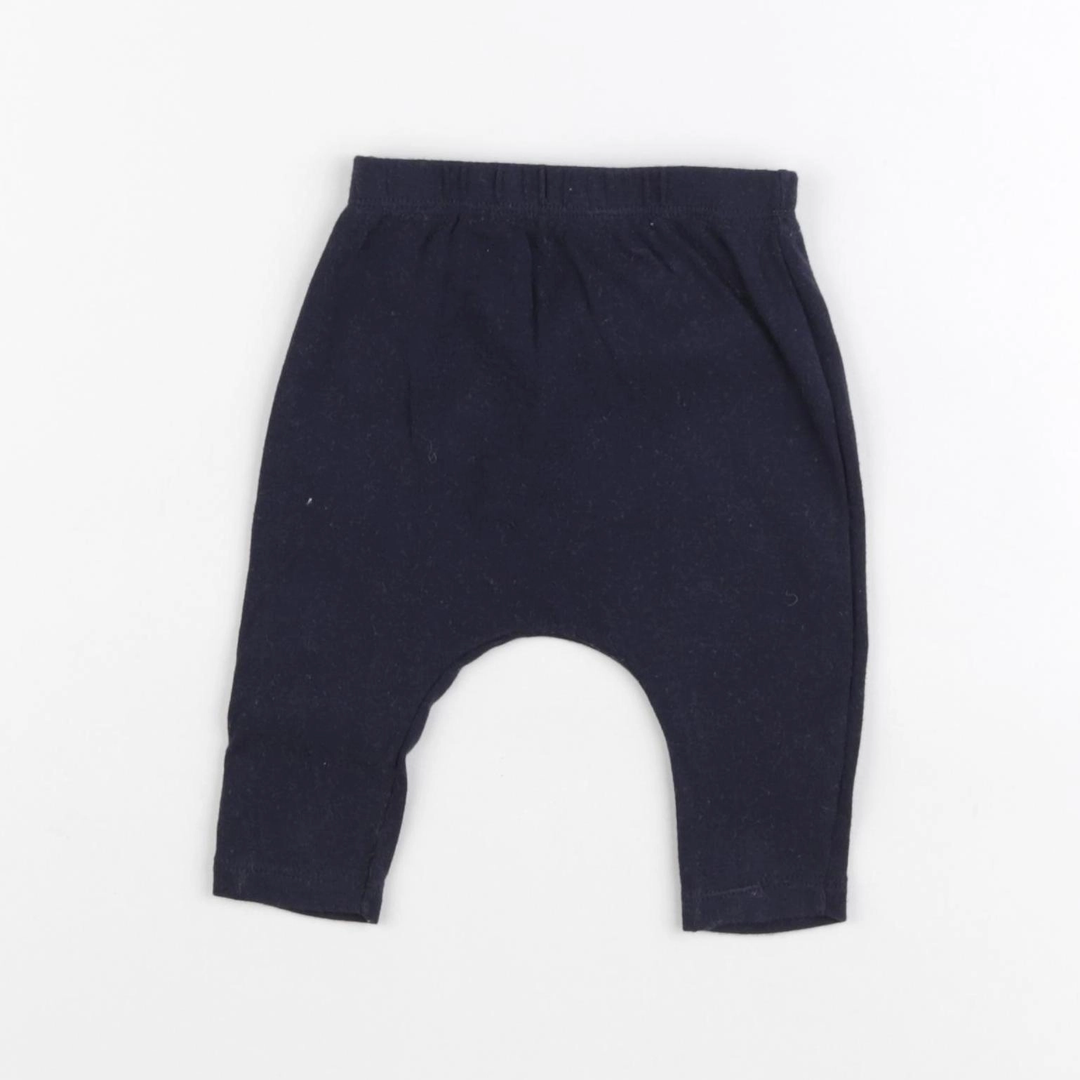 Petit Bateau - sarouel bleu - 3 mois