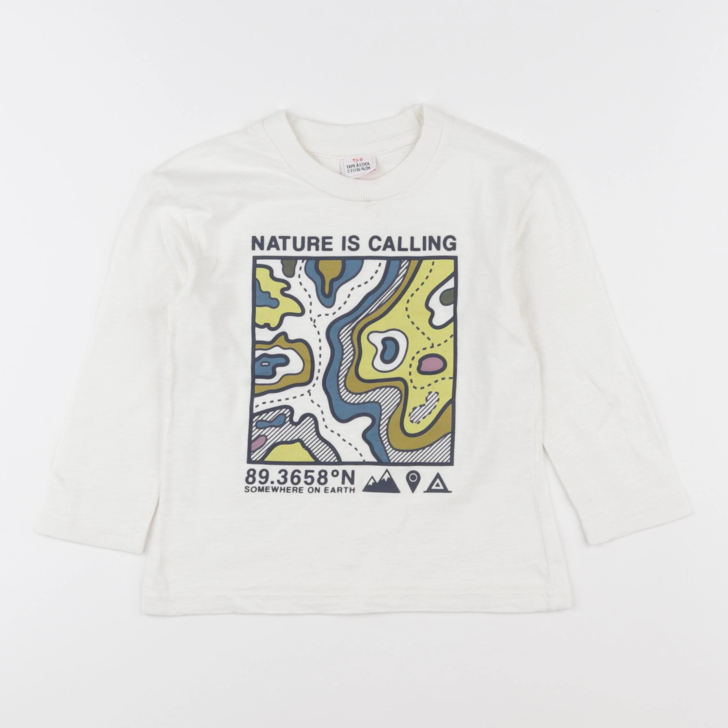 Tape à l'oeil - tee-shirt multicolore - 2/3 ans