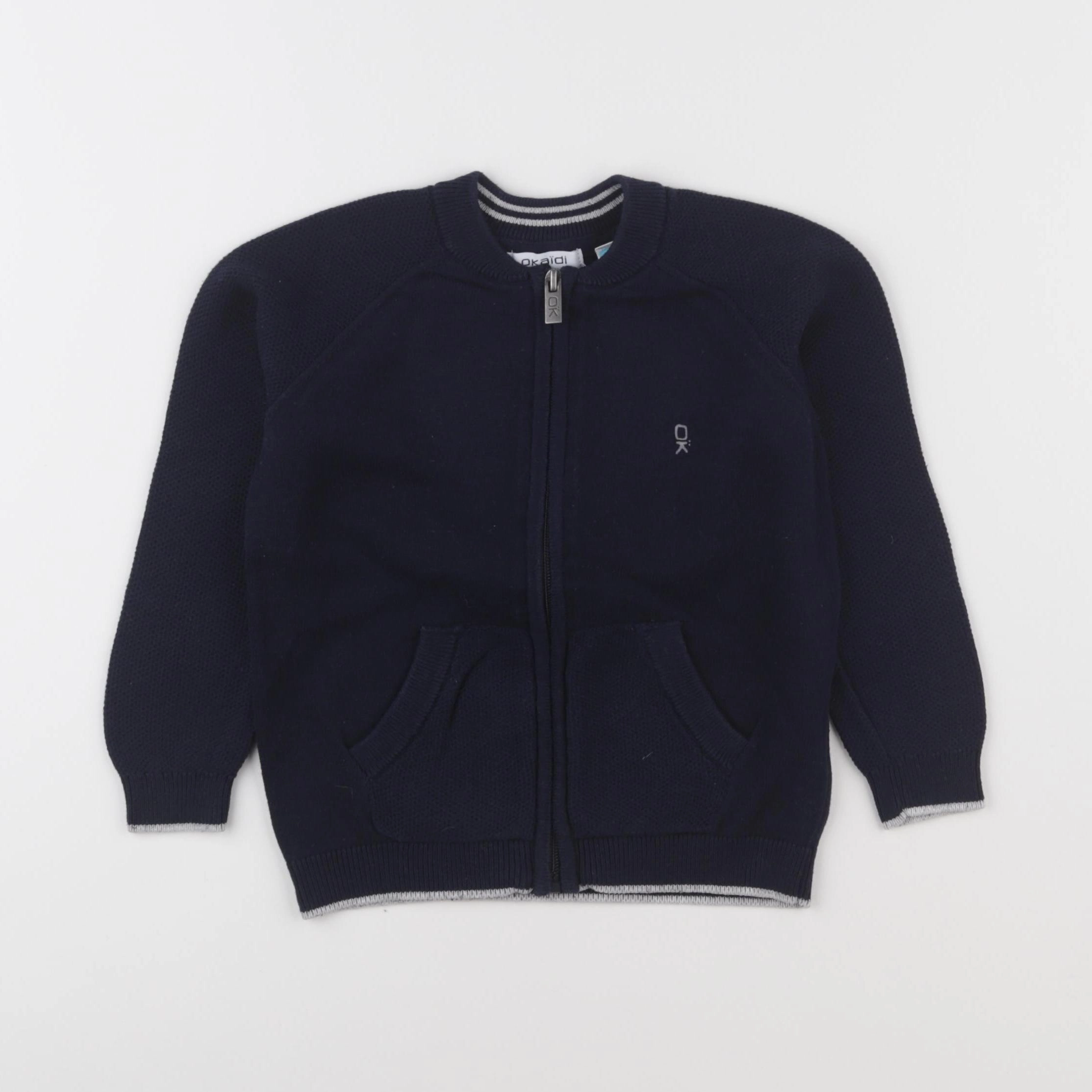 Okaidi - pull bleu - 4 ans
