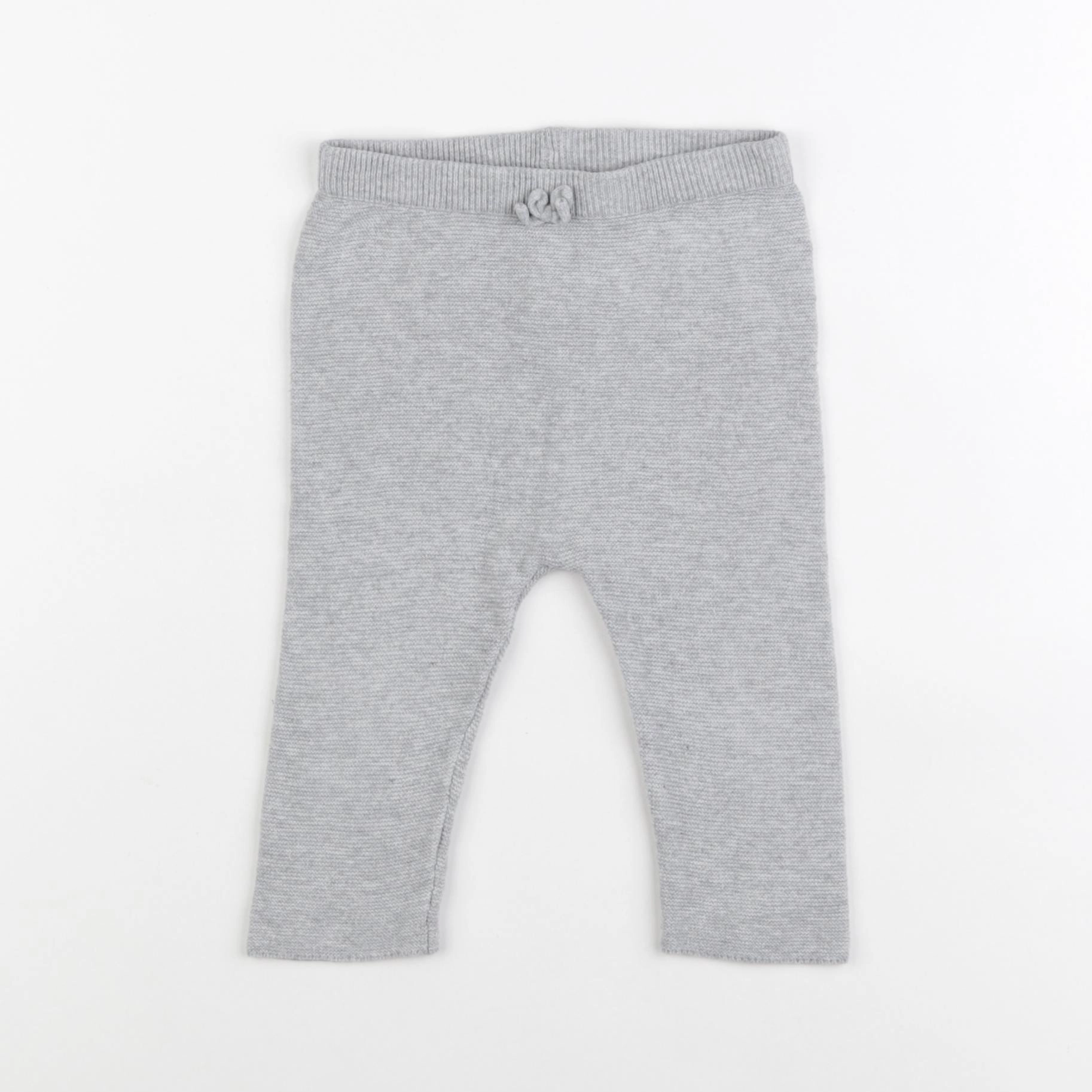 Cyrillus - legging gris - 12 mois