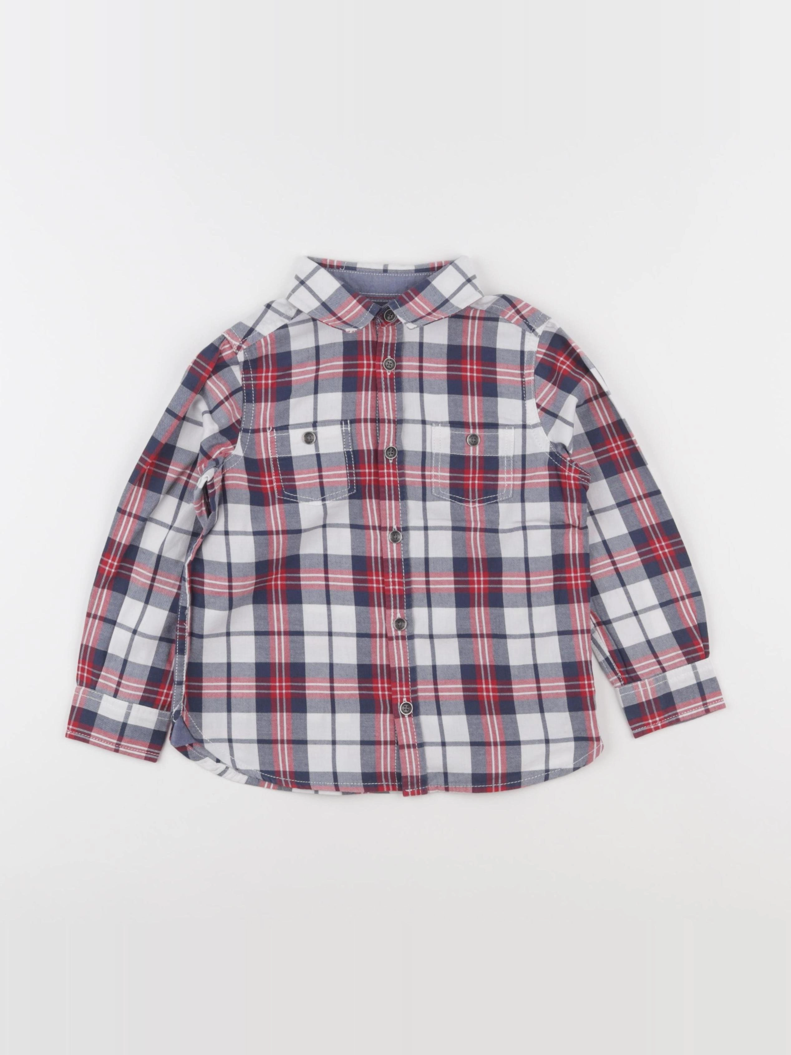 Okaidi - chemise multicolore - 4 ans