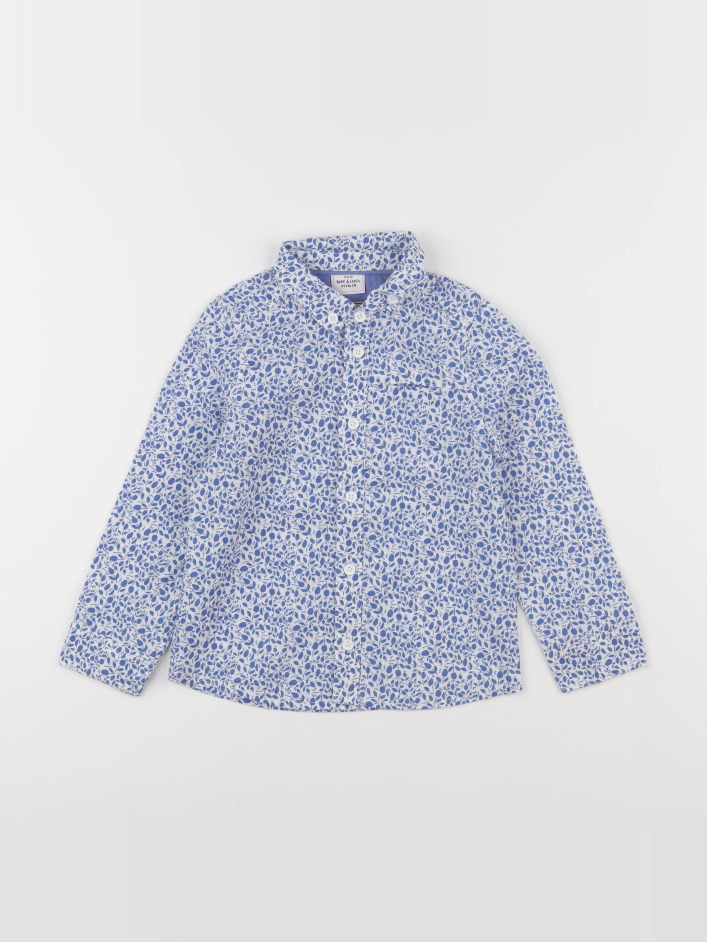 Tape à l'oeil - chemise bleu - 3 ans