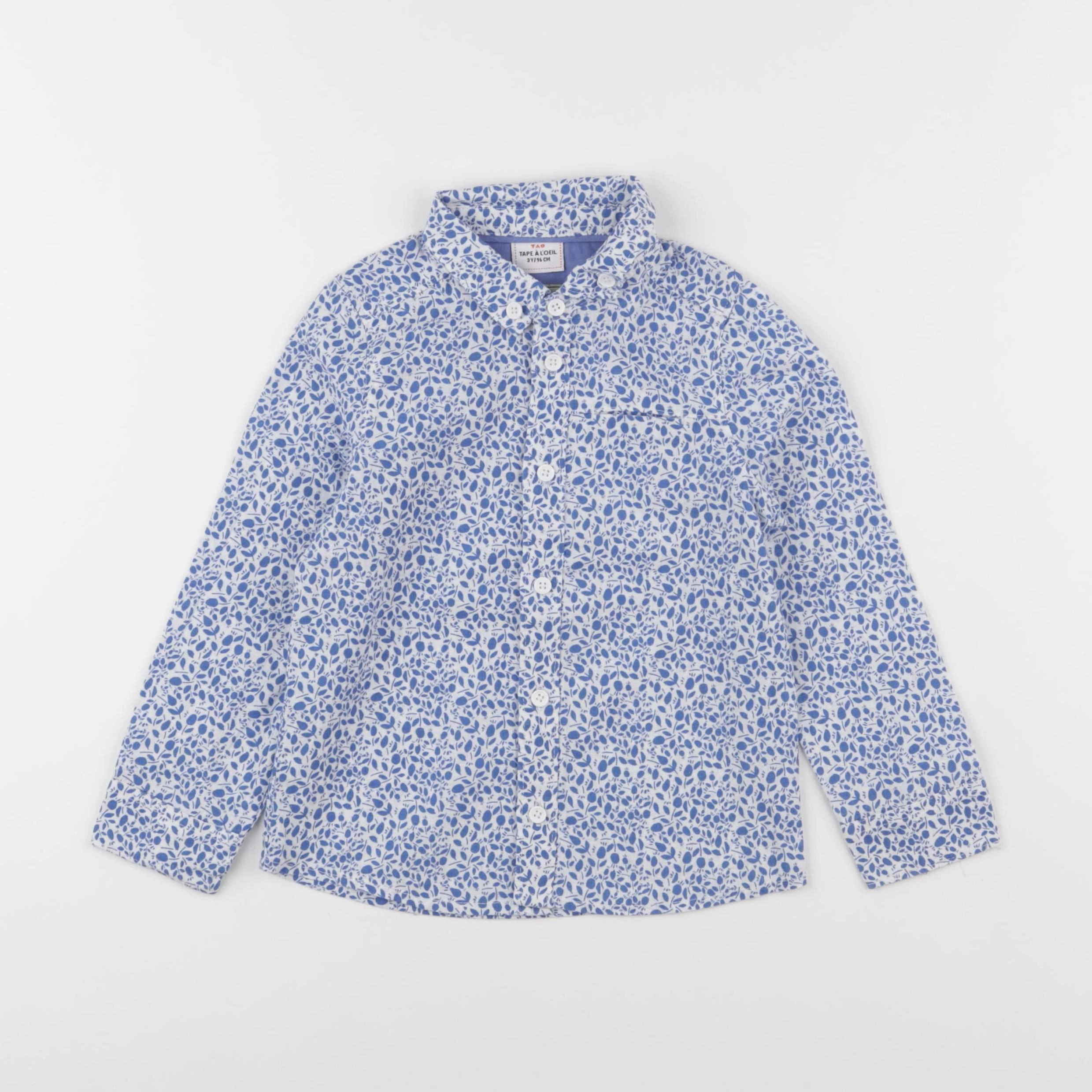 Tape à l'oeil - chemise bleu - 3 ans