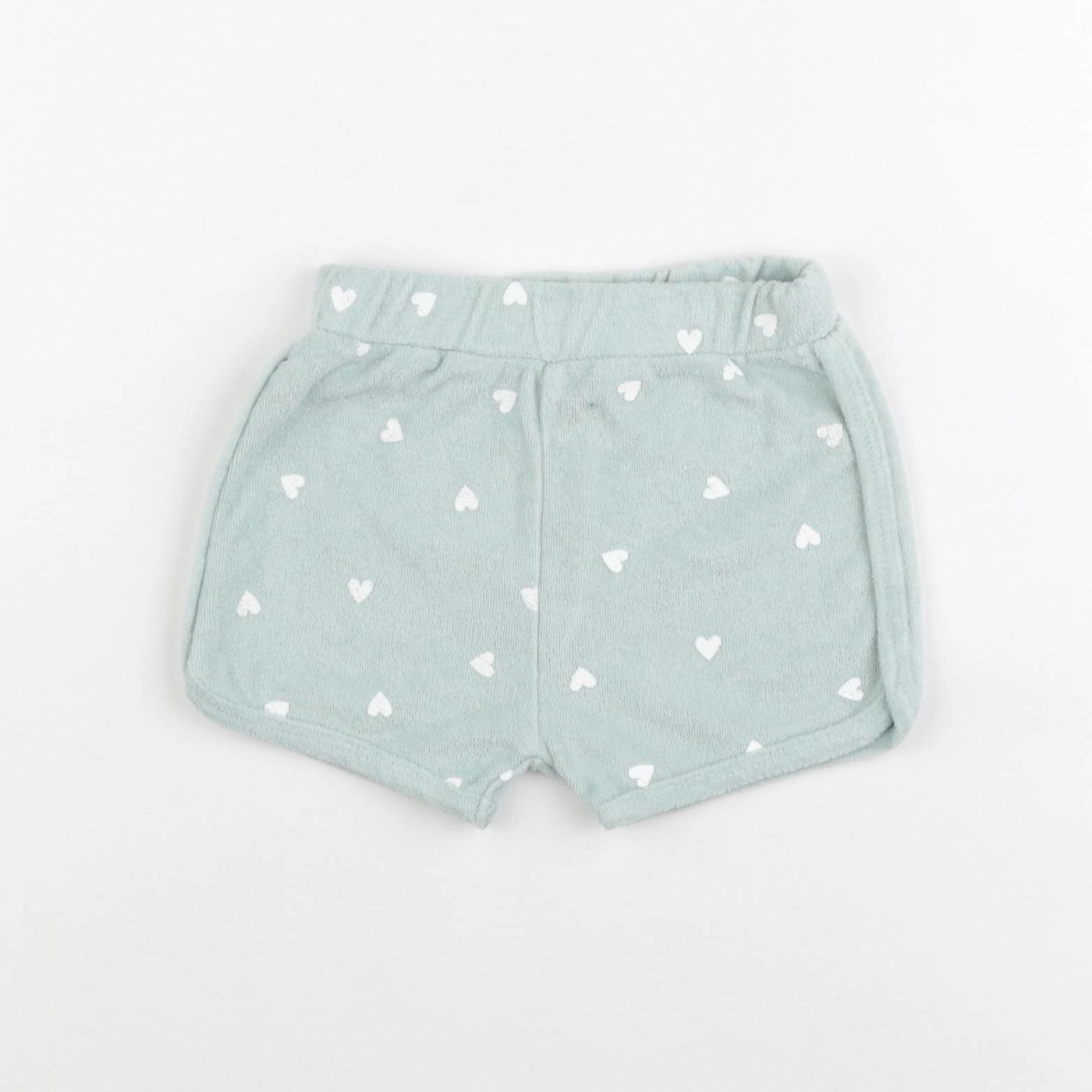 Vertbaudet - short vert - 12 mois