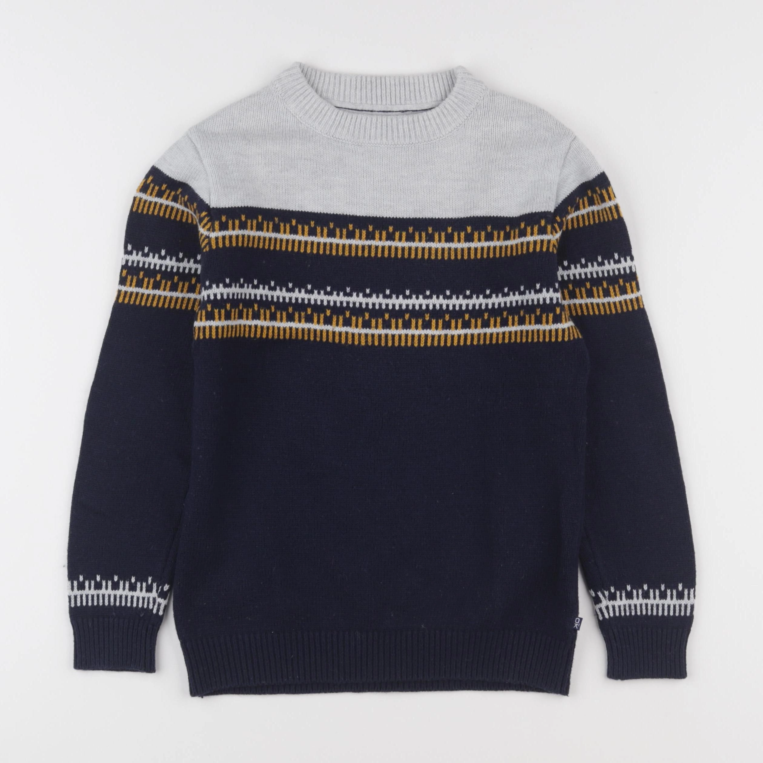 Okaidi - pull multicolore - 8 ans
