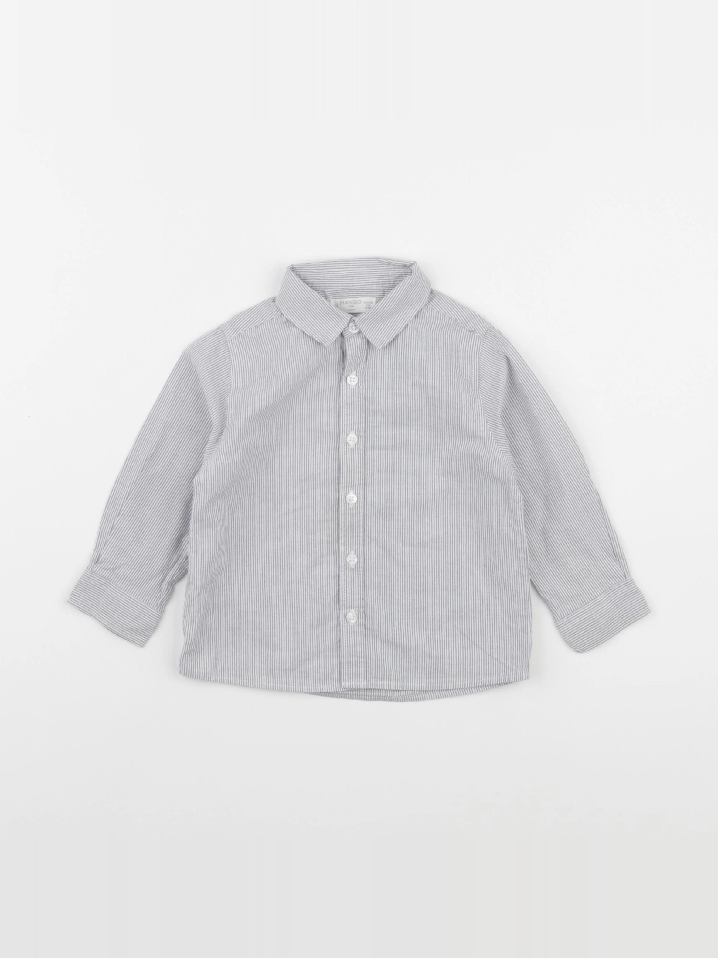 Mango - chemise marron - 9/12 mois