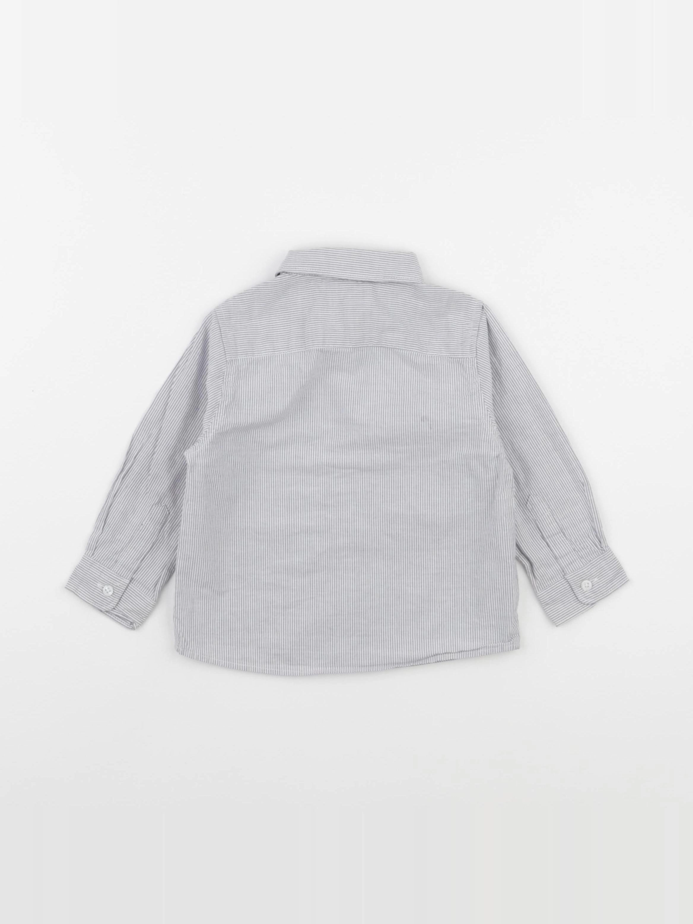 Mango - chemise marron - 9/12 mois