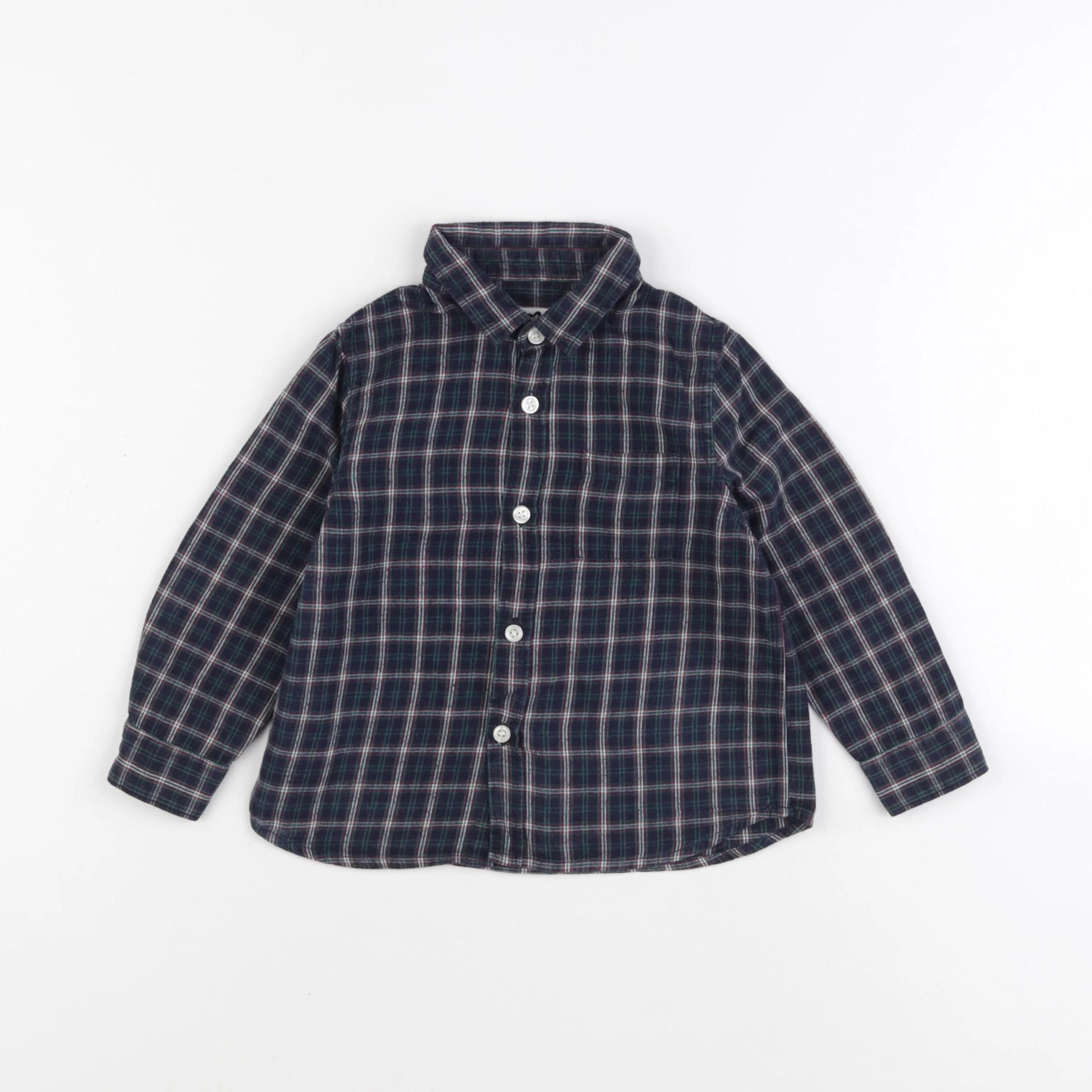 Cyrillus - chemise bleu - 24 mois