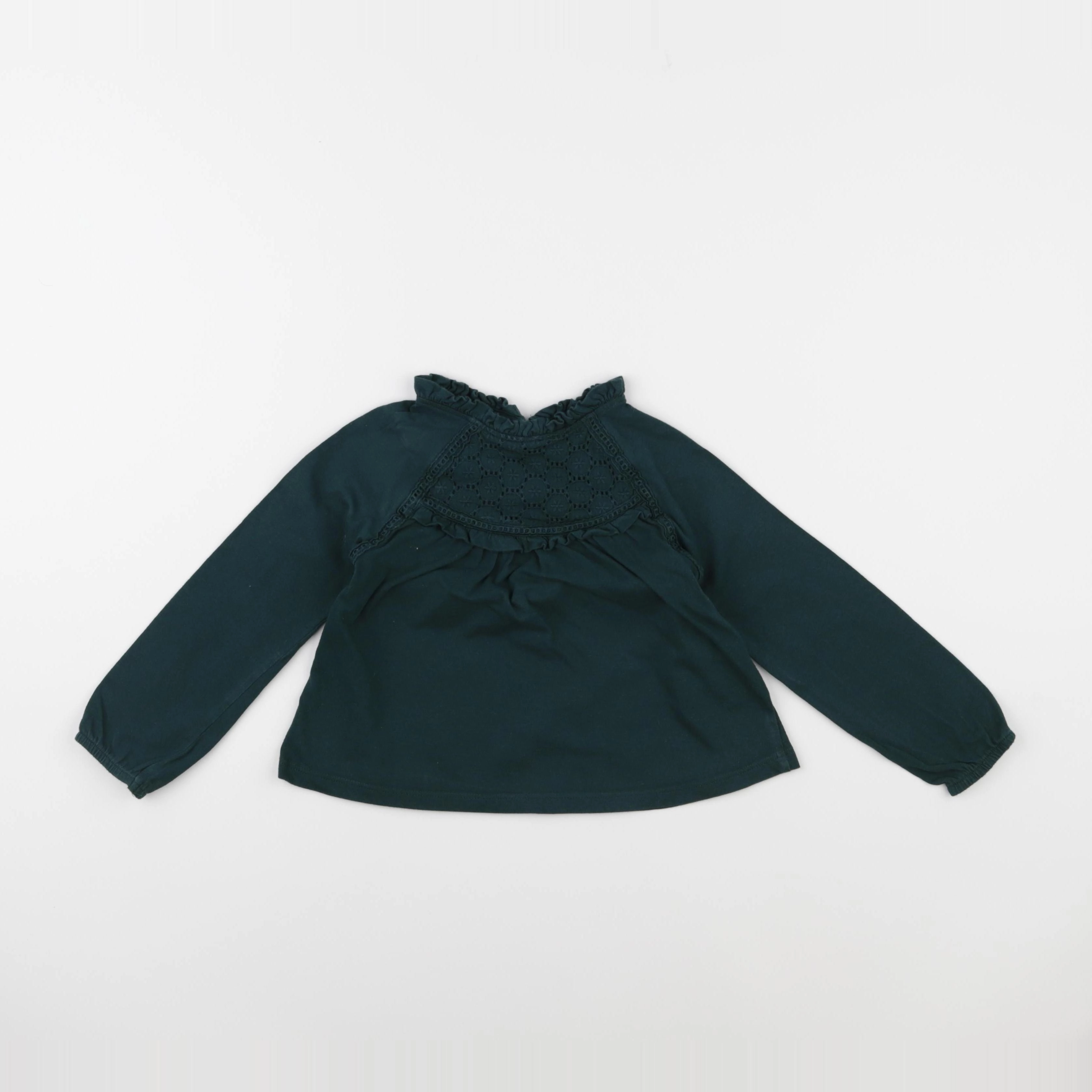 Vertbaudet - blouse vert - 3 ans