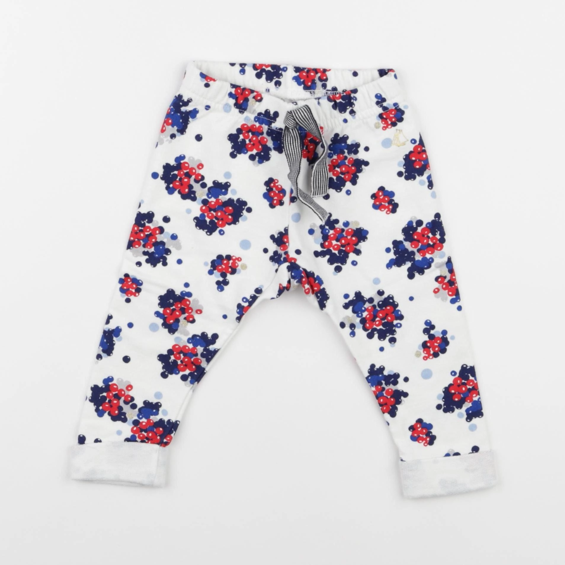 Petit Bateau - jogging multicolore - 6 mois