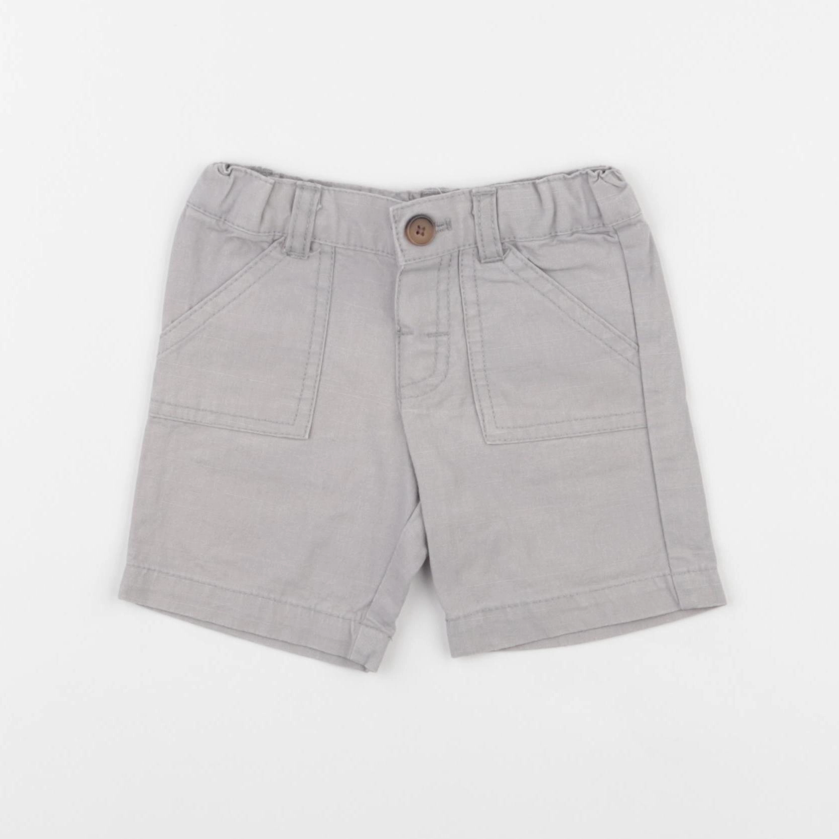 Boutchou - short gris - 6 mois