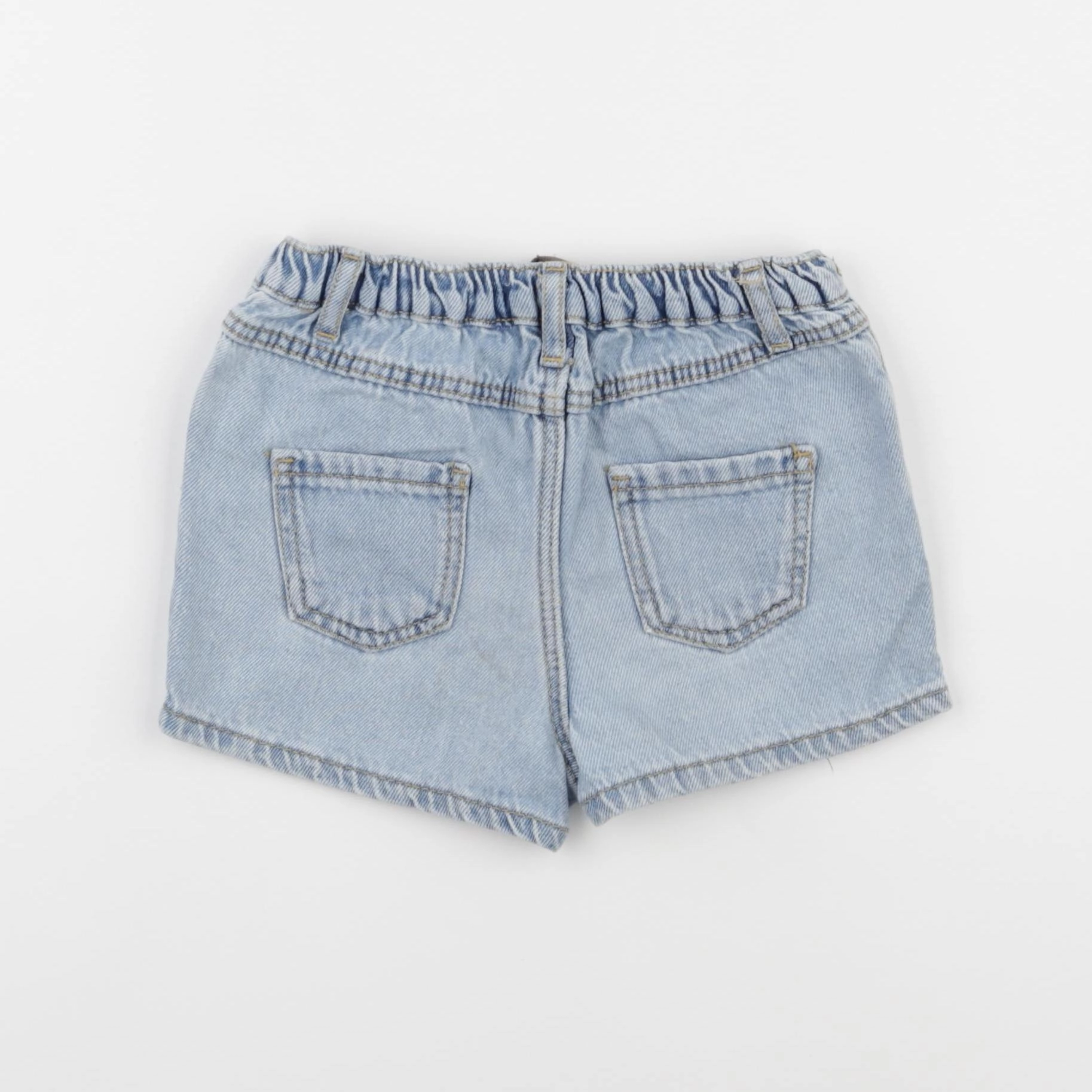 Zara - short bleu - 18/24 mois