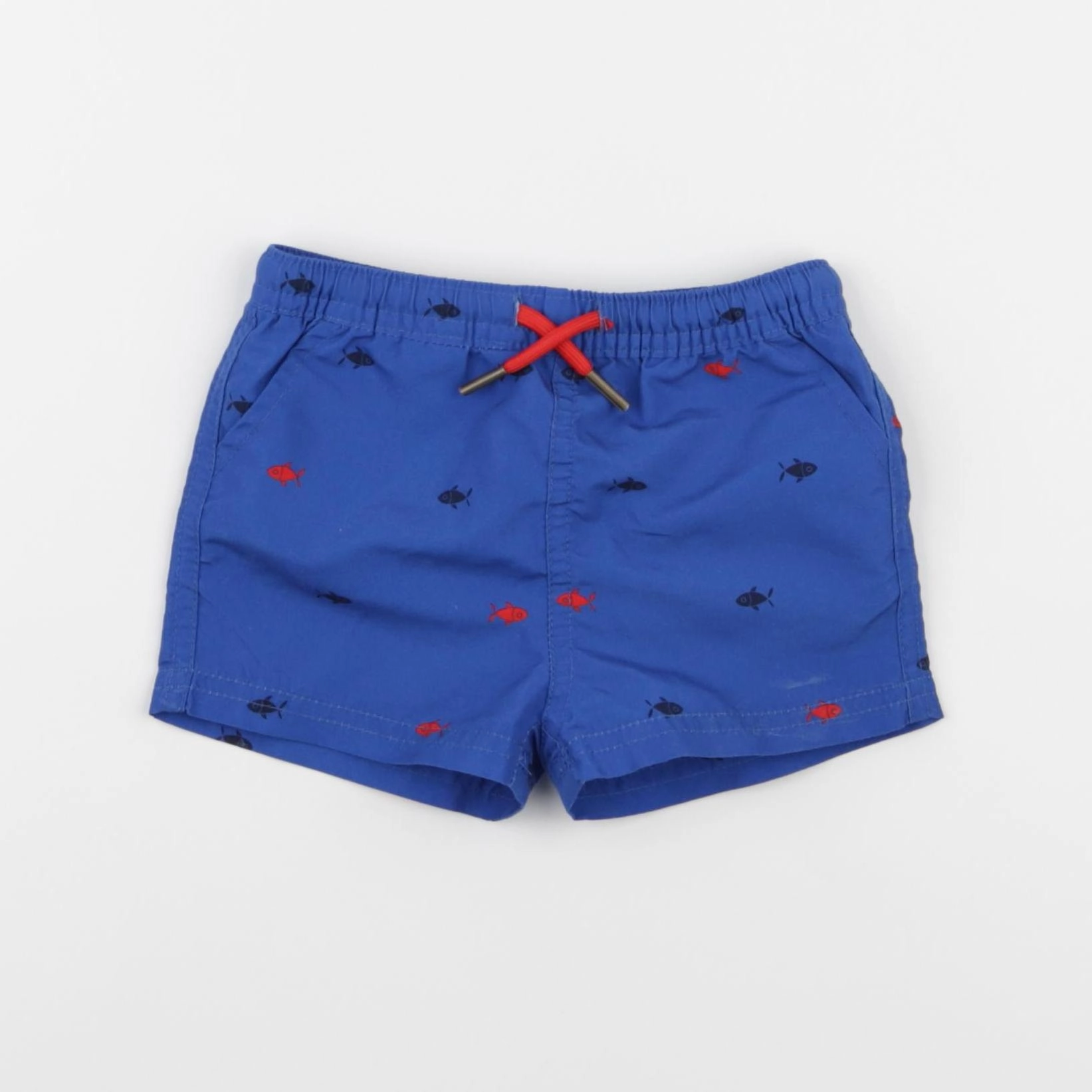 Cyrillus - maillot de bain bleu - 9/12 mois