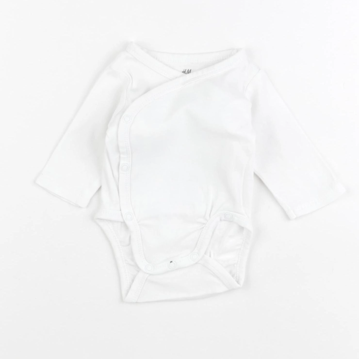 H&M - body blanc - 0/1 mois