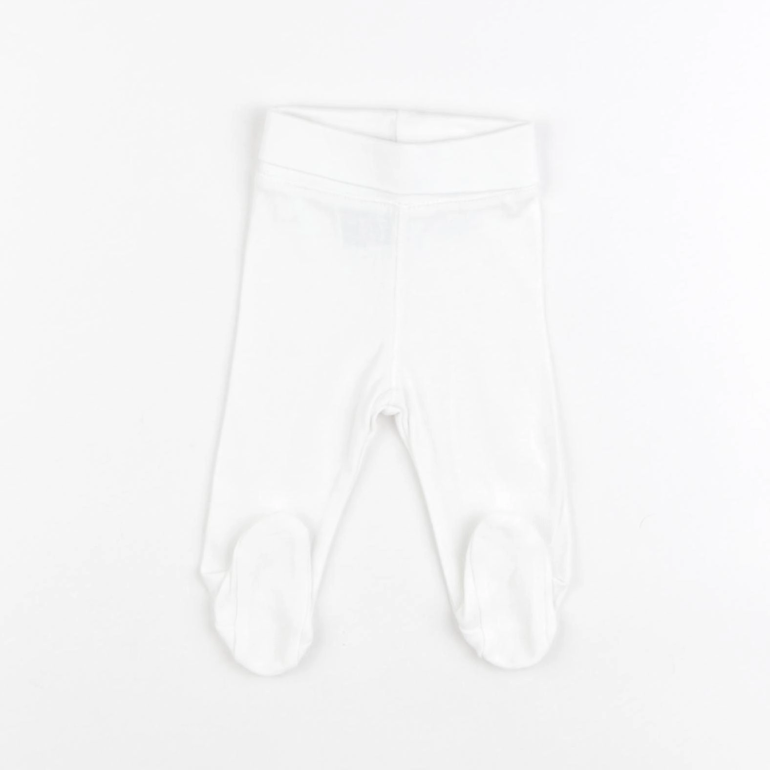 H&M - legging blanc - 0/1 mois