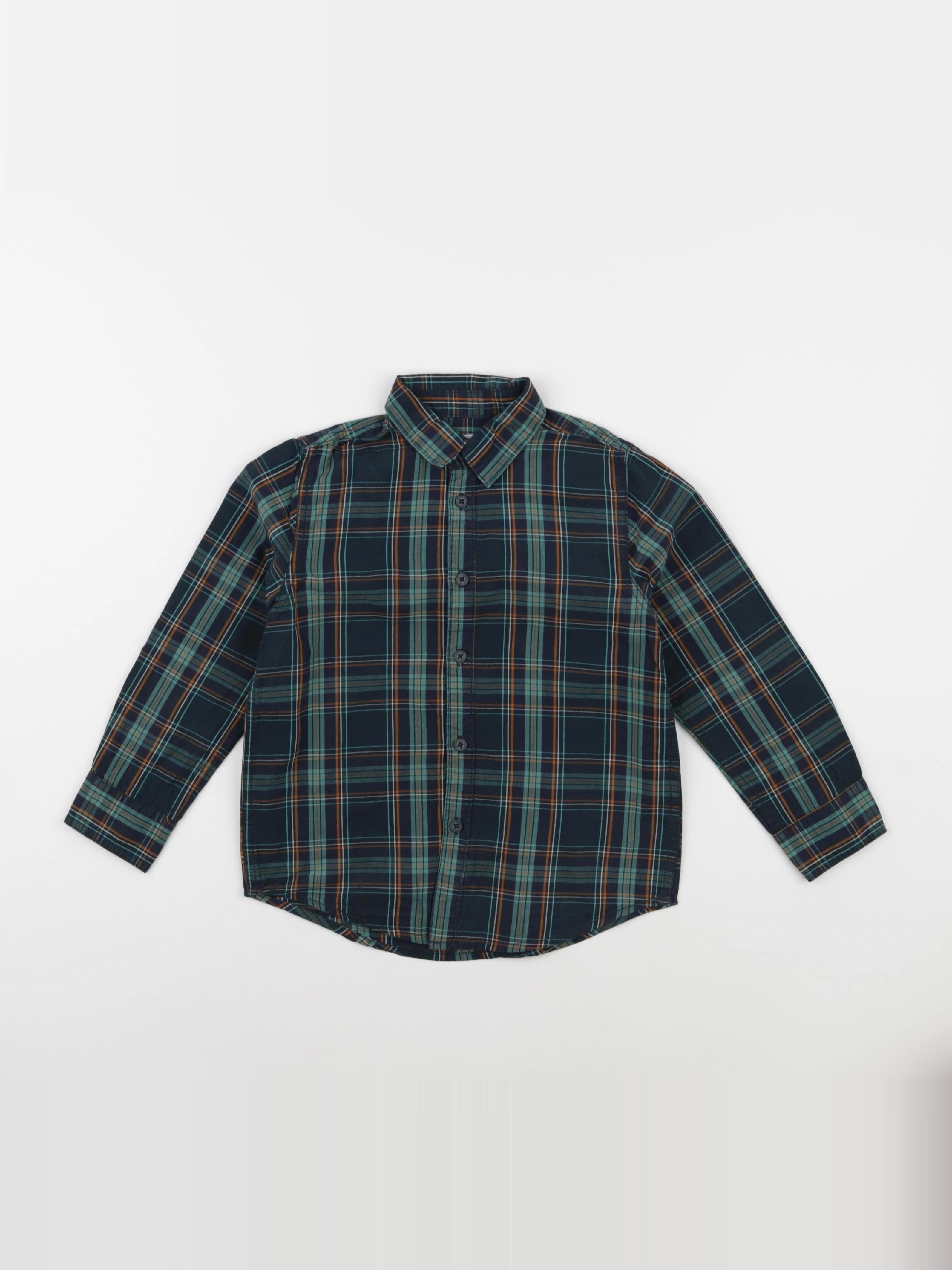 Vertbaudet - chemise multicolore - 6 ans