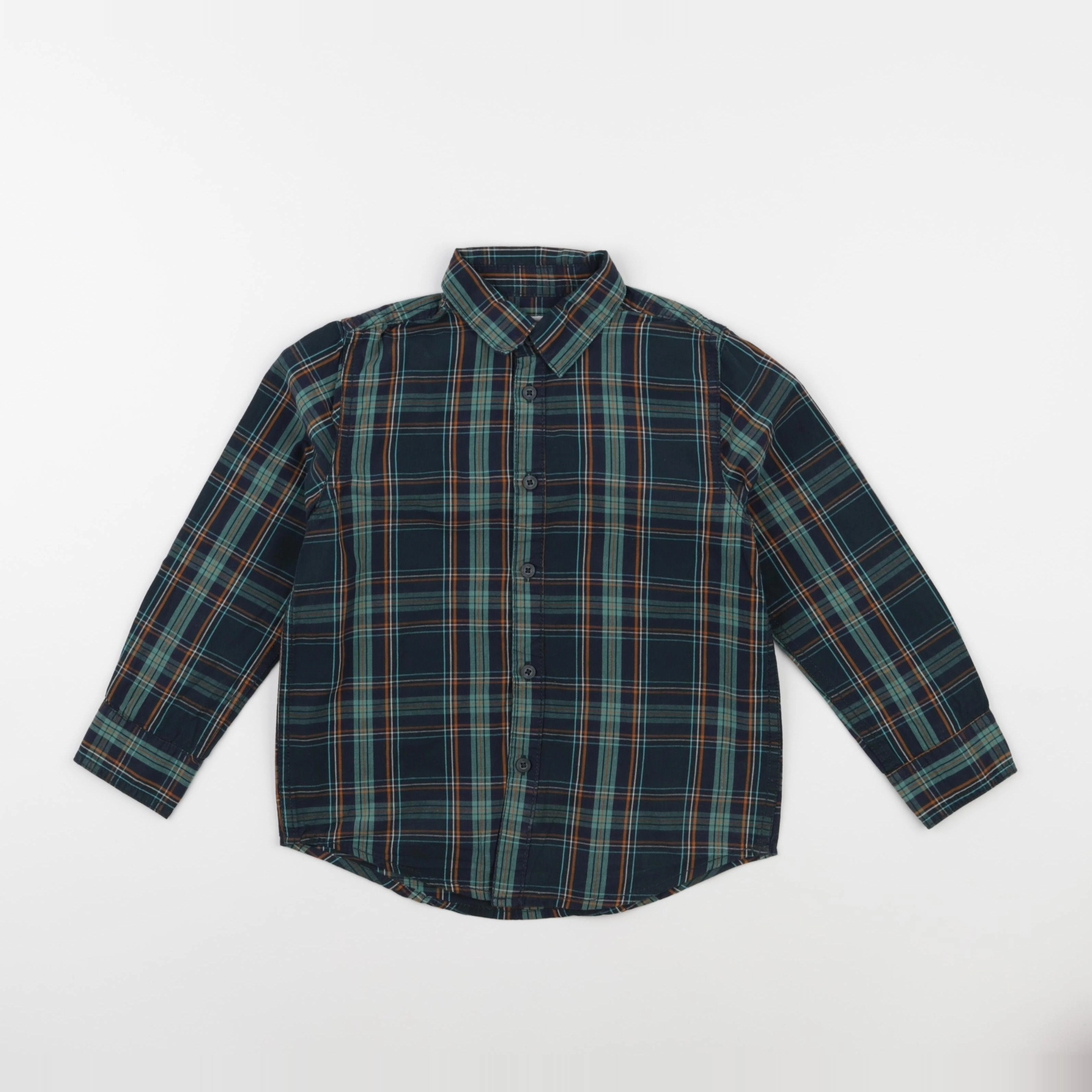 Vertbaudet - chemise multicolore - 6 ans