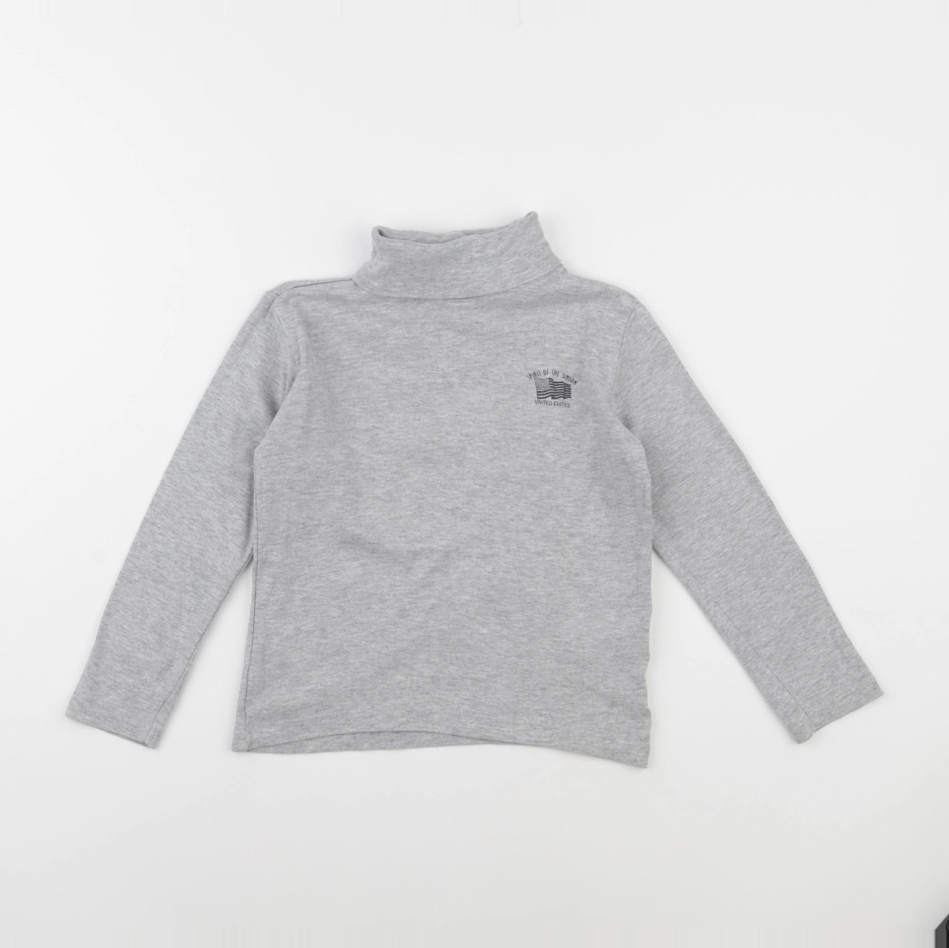 Vertbaudet - sous-pull gris - 6 ans