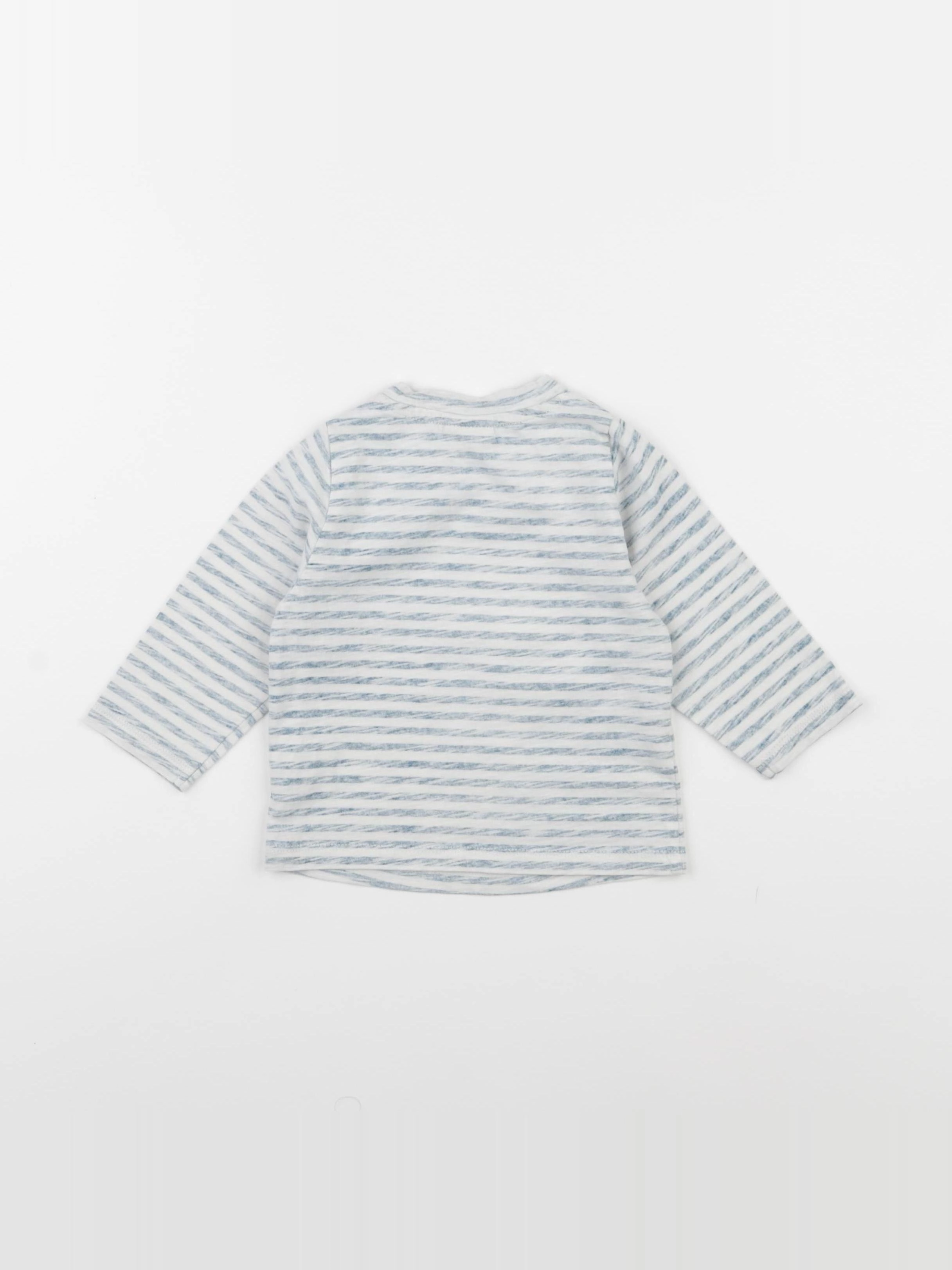 Tape à l'oeil - tee-shirt bleu - 12 mois