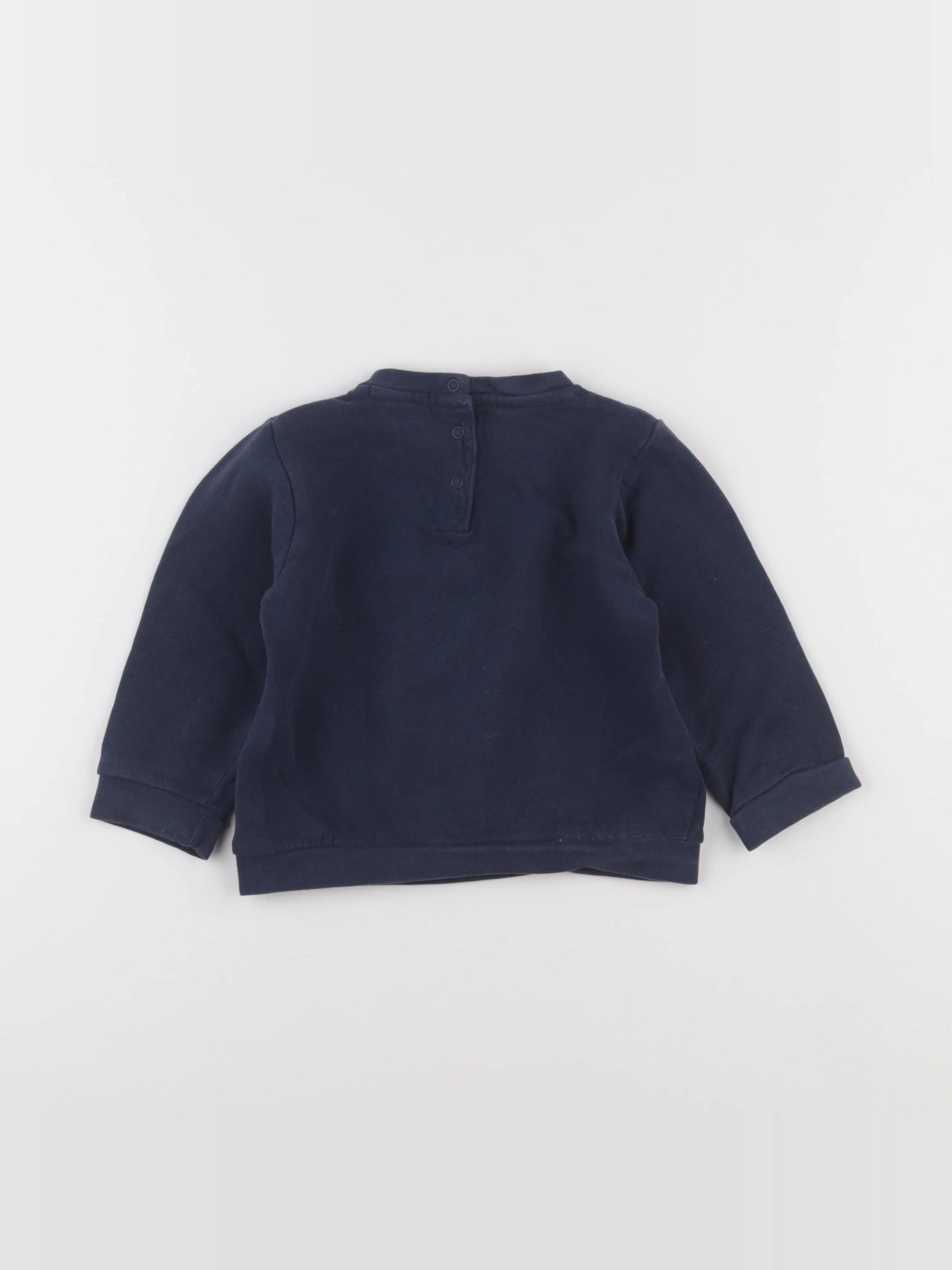 Vertbaudet - sweat multicolore - 2 ans