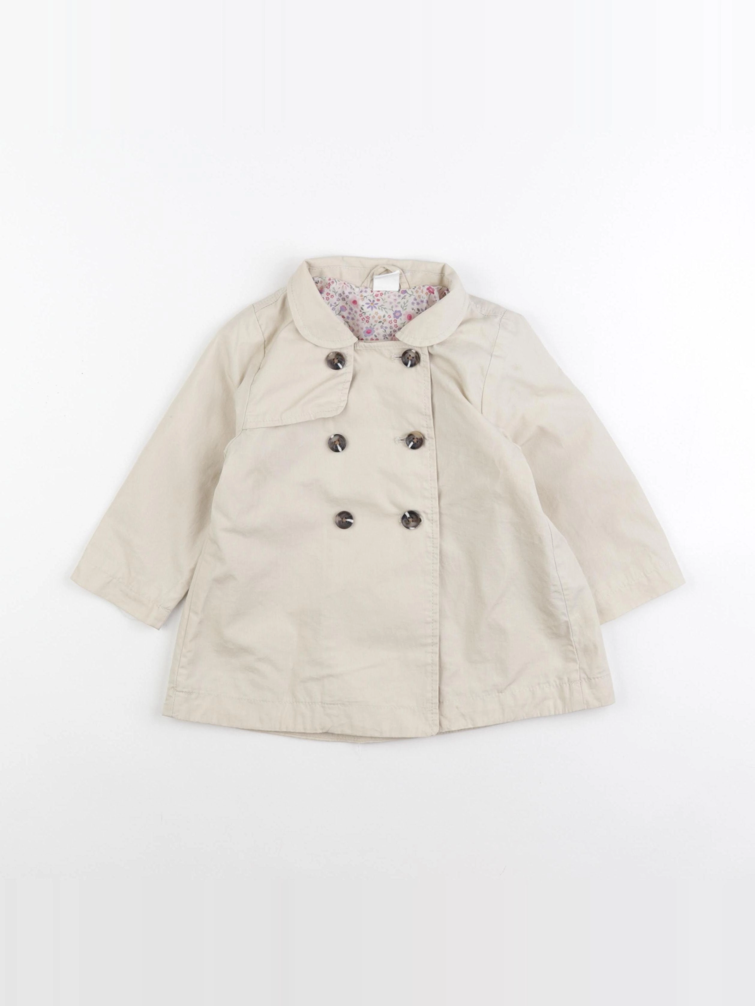 H&M - veste beige - 9/12 mois