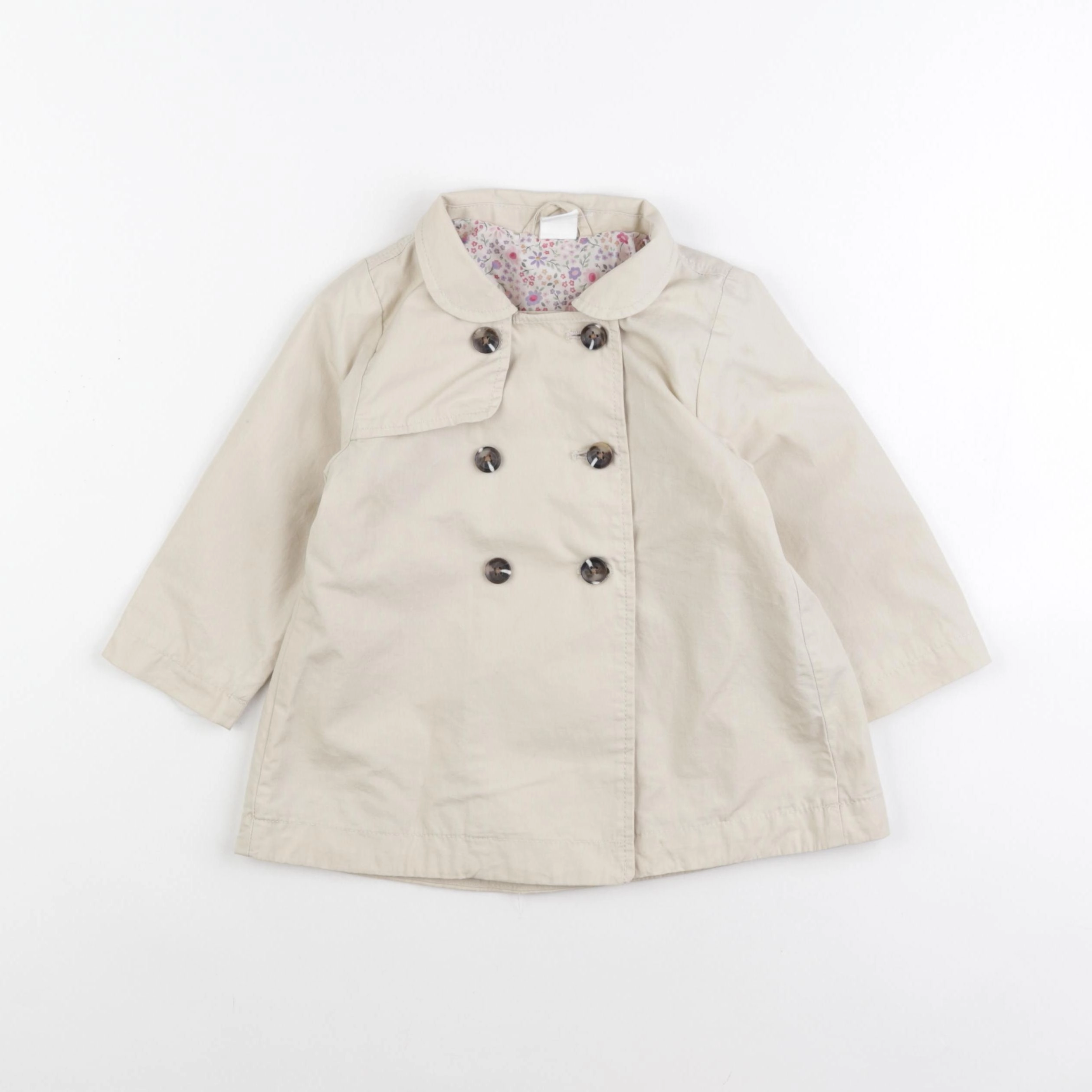 H&M - veste beige - 9/12 mois