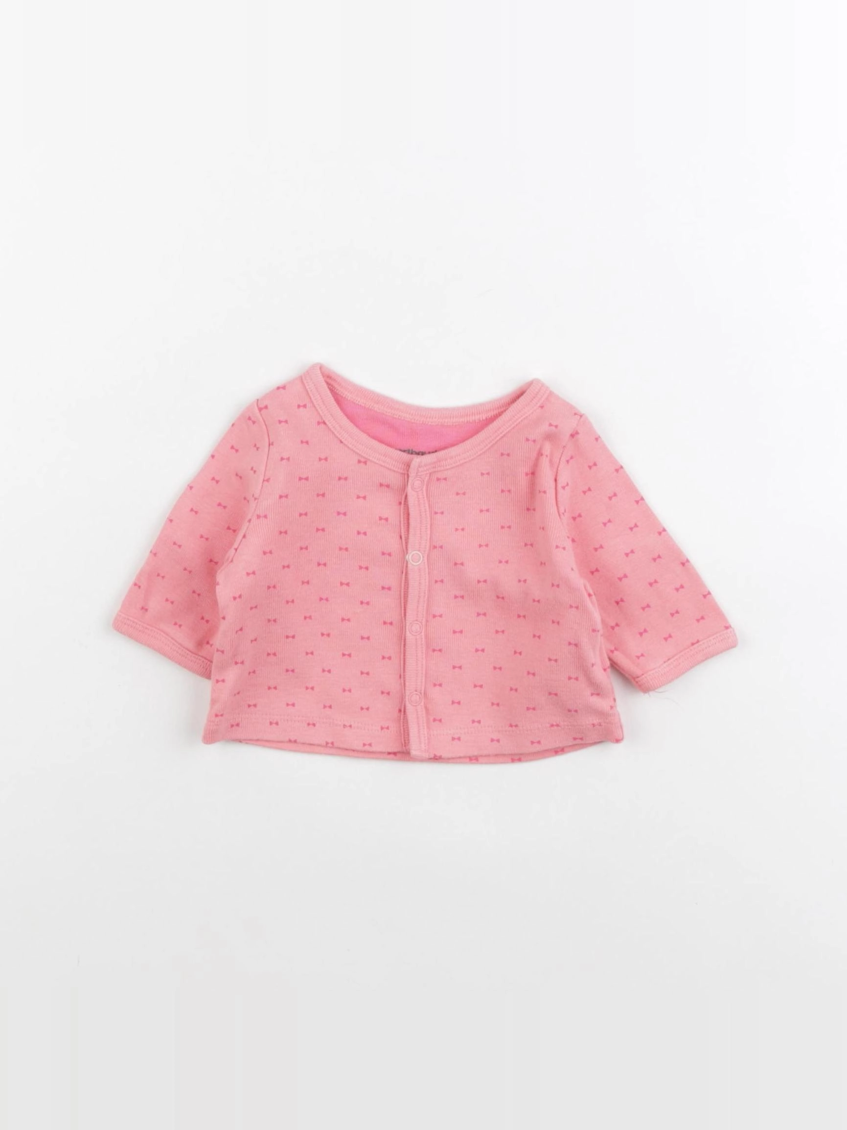 Vertbaudet - tee-shirt rose - 0 mois