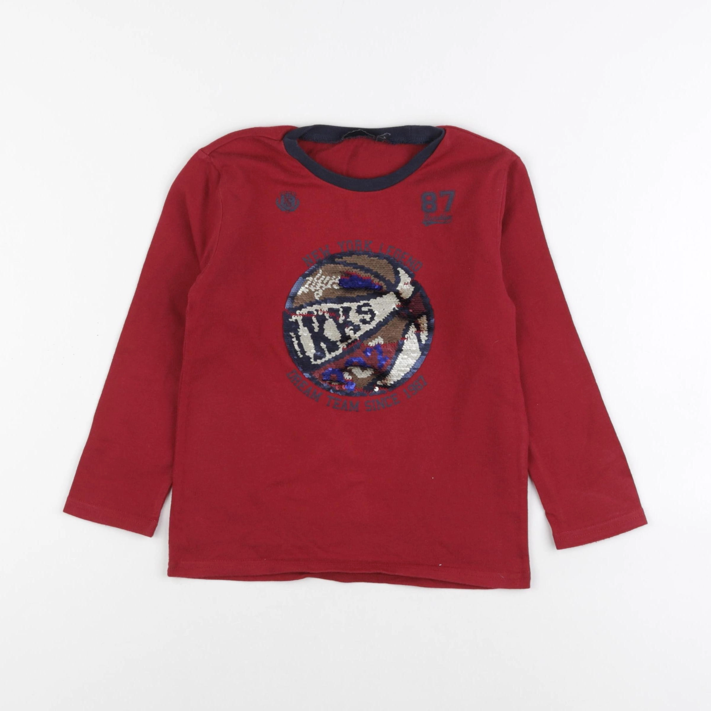 IKKS - tee-shirt rouge - 5 ans