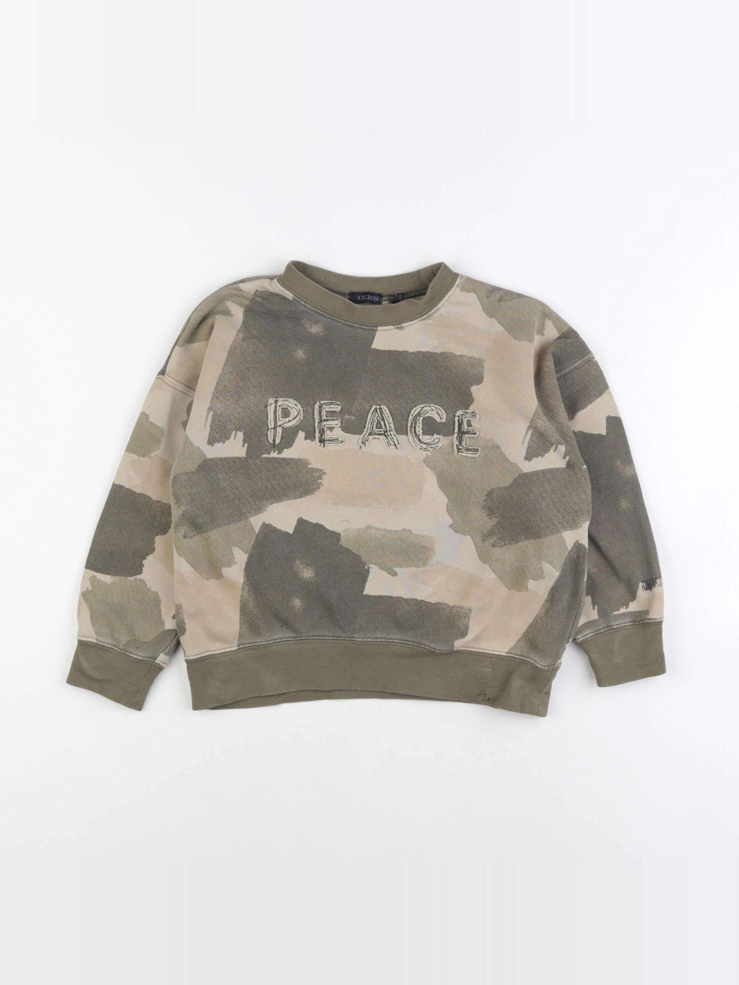 IKKS - sweat vert - 5 ans